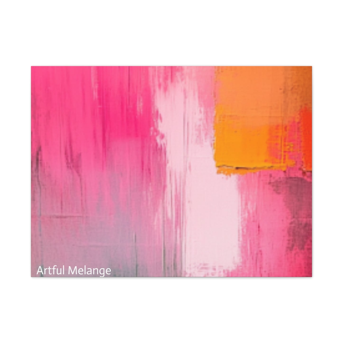 Acrylic Abstract Canvas Print - Richly Textured Artistry