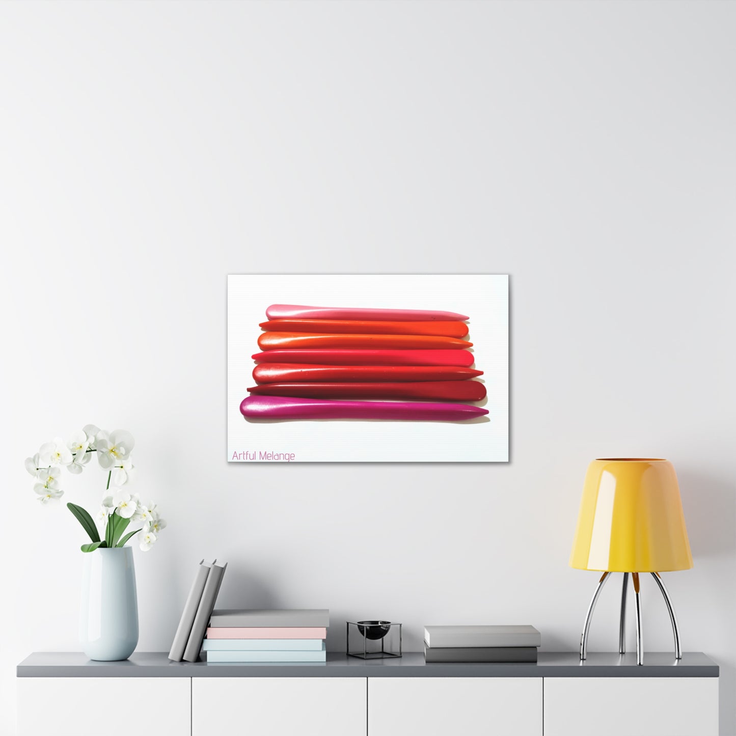 Spectrum Stacks: A Colorful Daydream in Posters and Canvas Prints