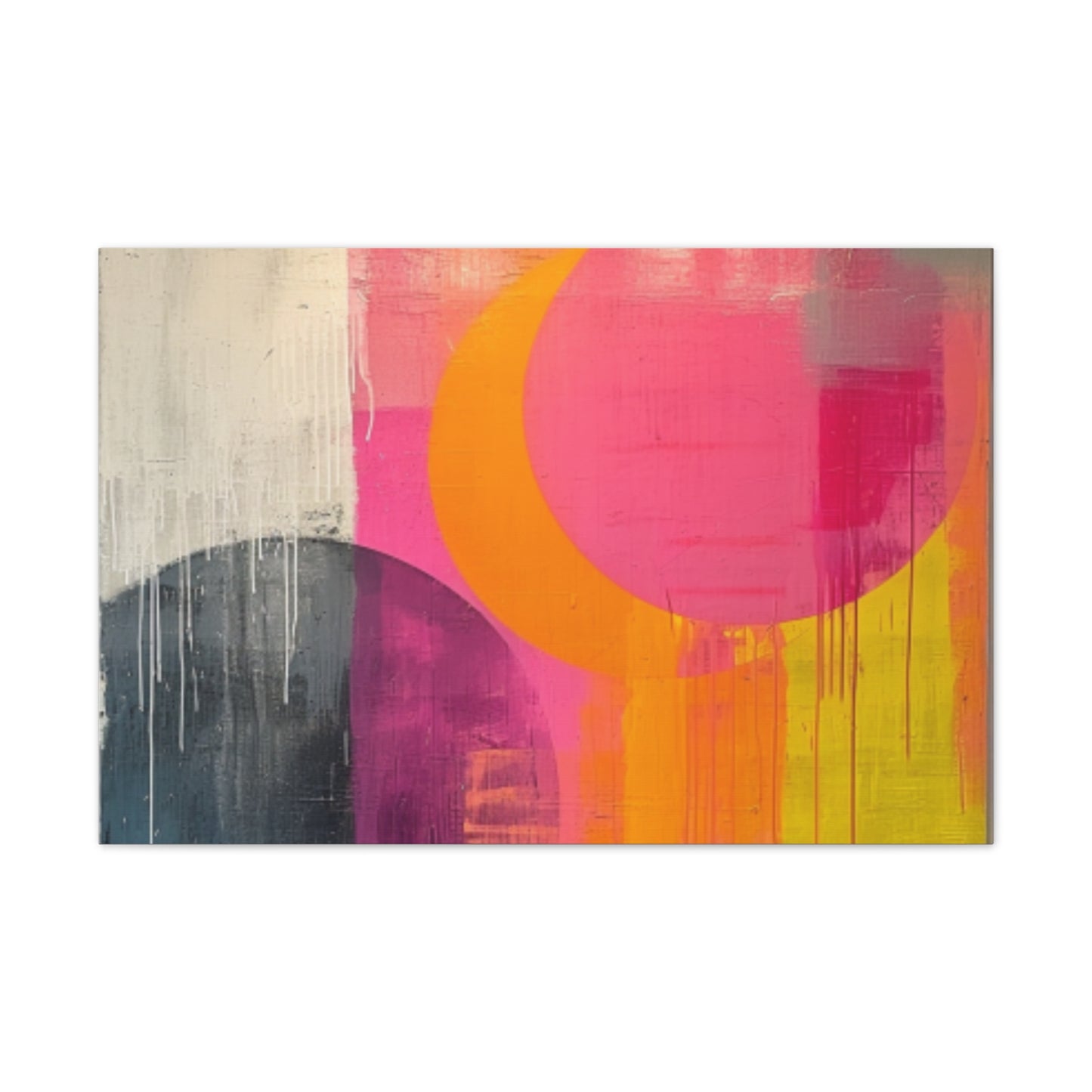 Primary Elegance: A Symphony of Sophistication Canvas Print