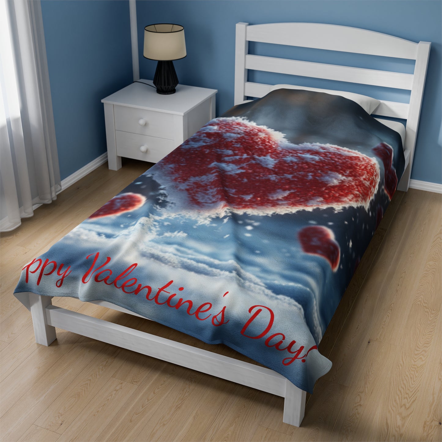 Velveteen Plush Valentine's Day Blanket 10