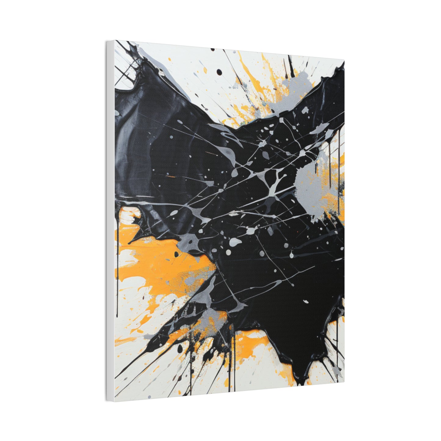 Acrylic Abstract Canvas Print - Richly Textured Artistry