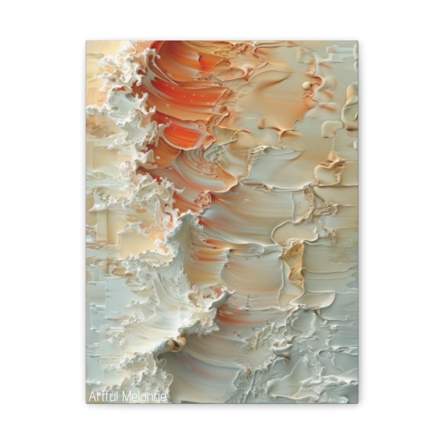 Primary Elegance: A Symphony of Sophistication Canvas Print