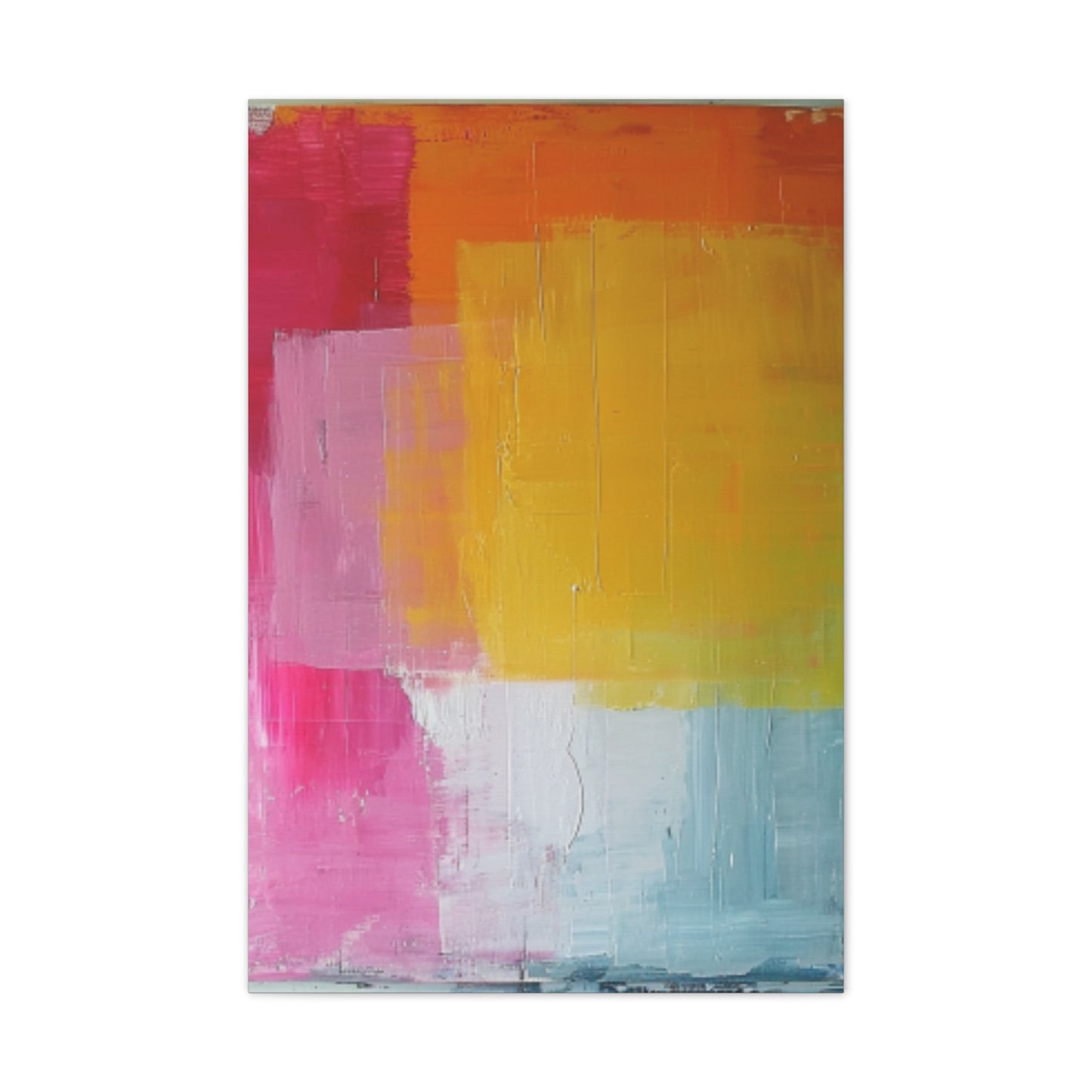 Primary Elegance: A Symphony of Sophistication Canvas Print