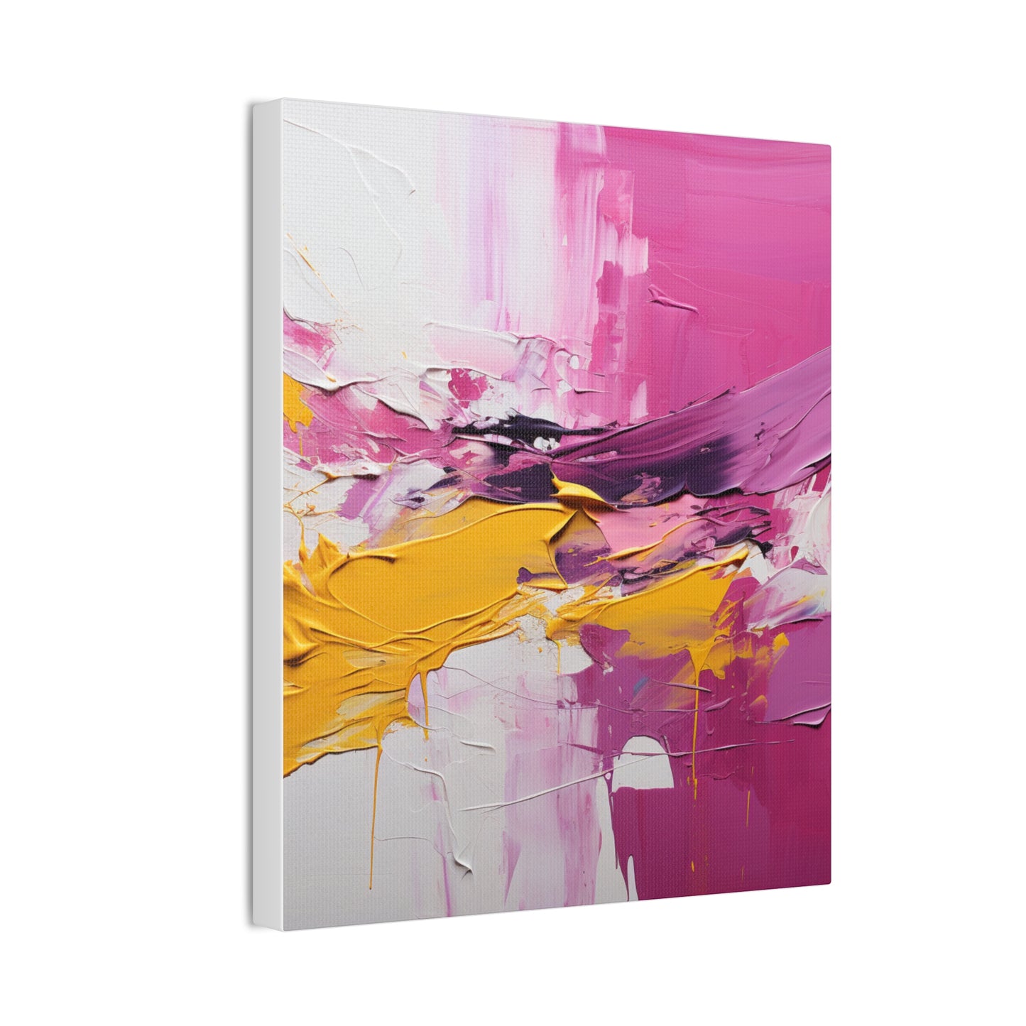 Primary Elegance: A Symphony of Sophistication Canvas Print