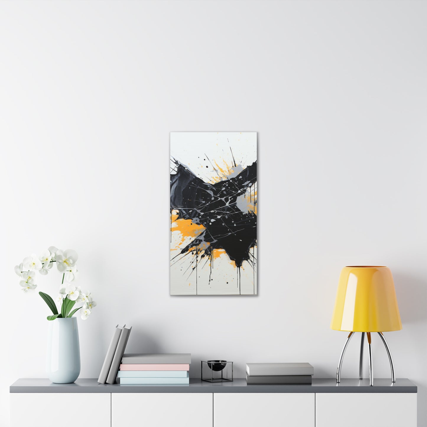 Acrylic Abstract Canvas Print - Richly Textured Artistry