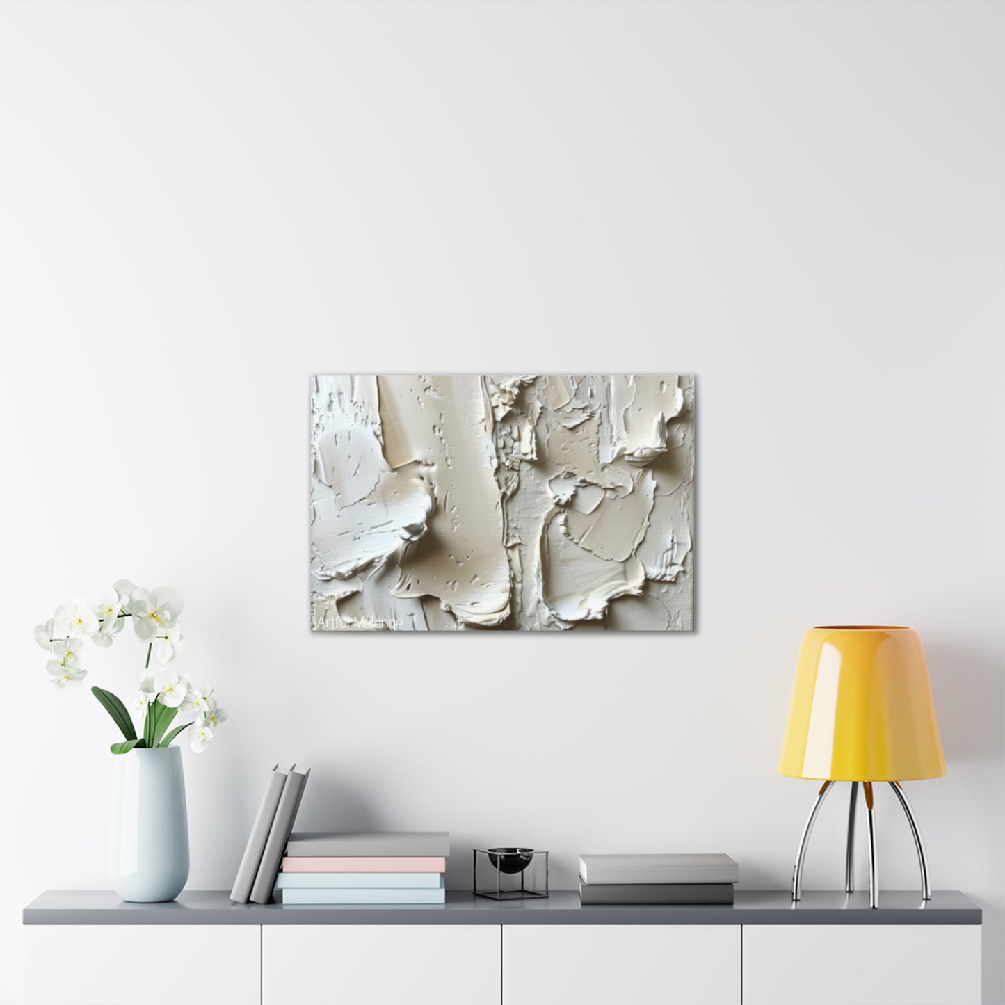 Primary Elegance: A Symphony of Sophistication Canvas Print