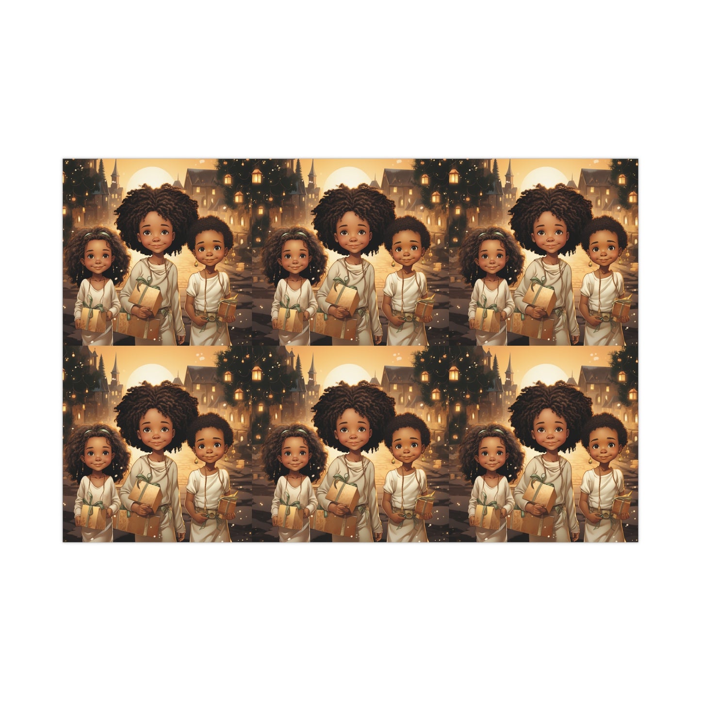 Harmony Holidays Wrapping Paper Sheet