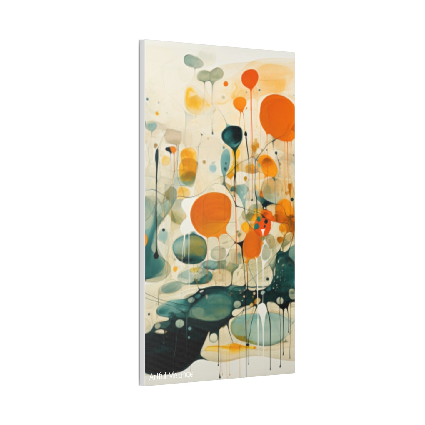 Primary Elegance: A Symphony of Sophistication Canvas Print