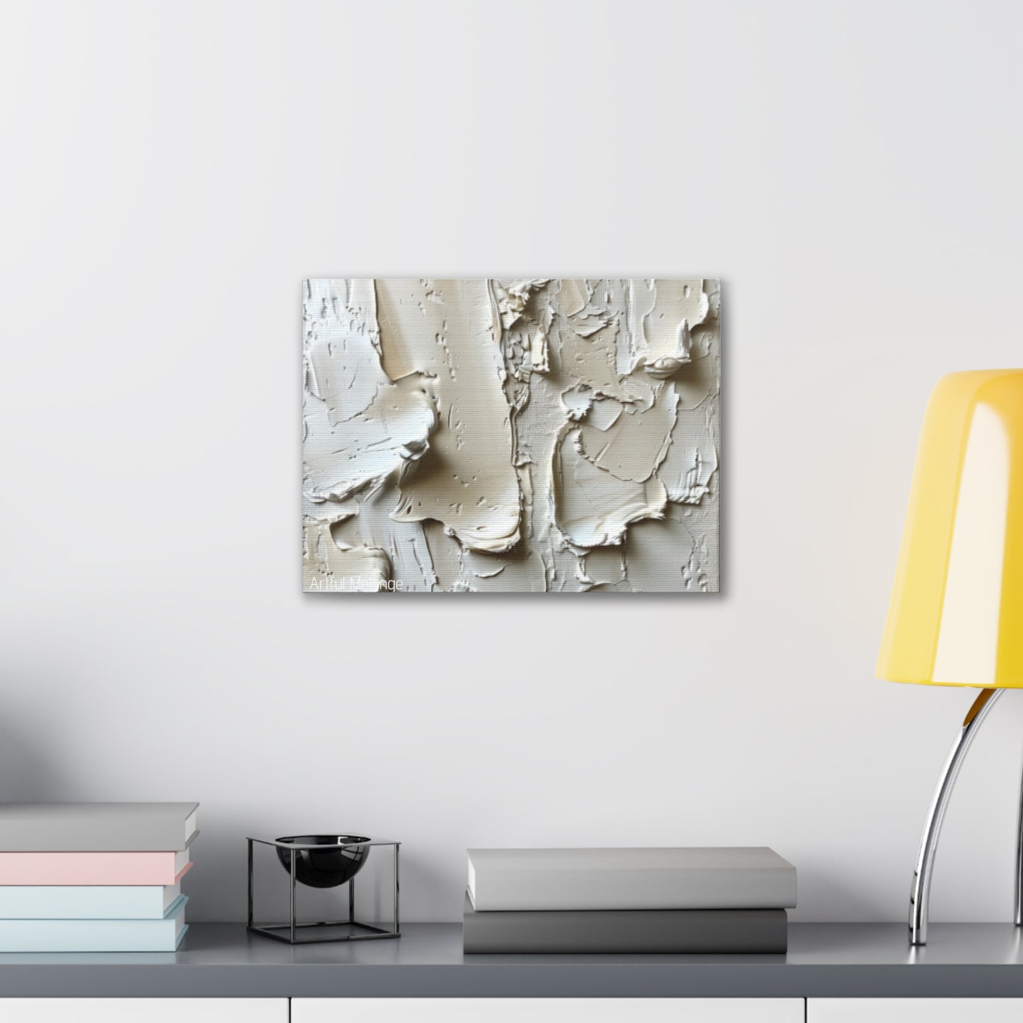 Primary Elegance: A Symphony of Sophistication Canvas Print