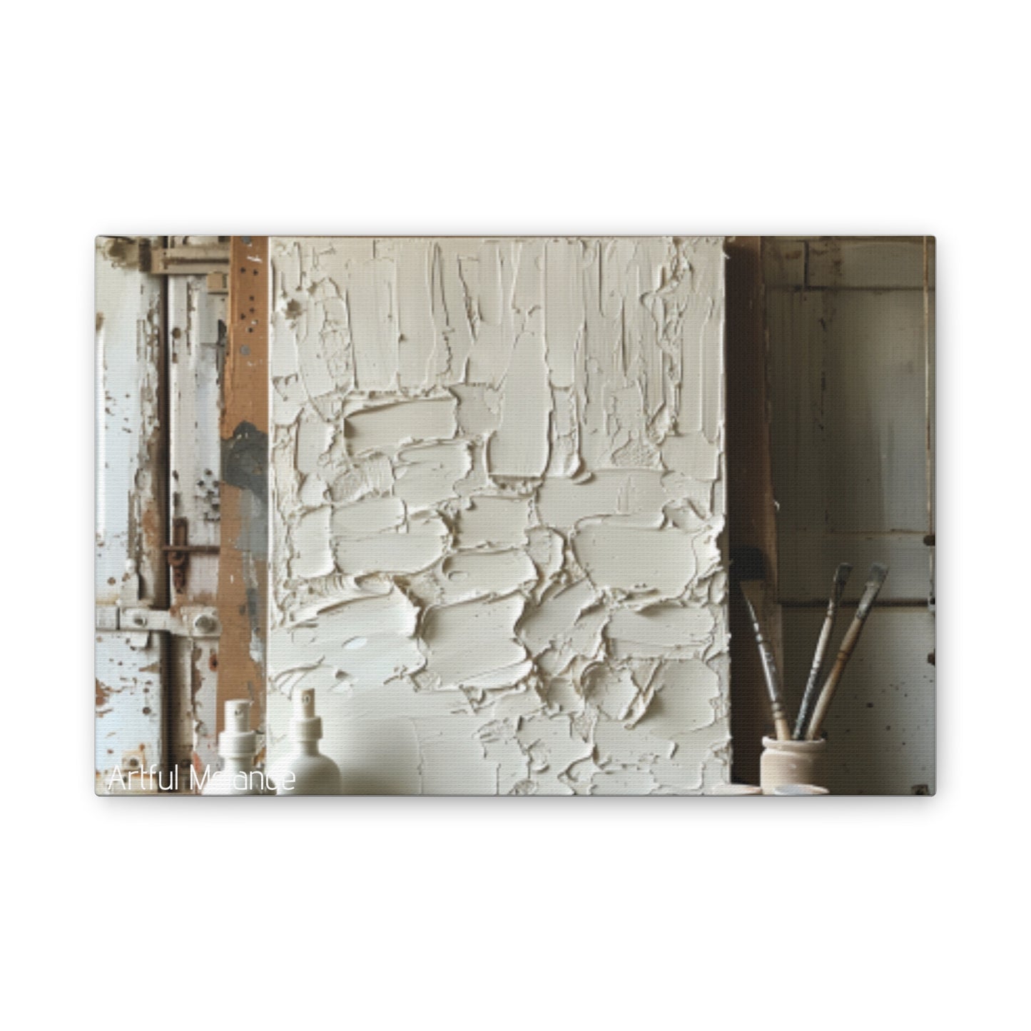 Primary Elegance: A Symphony of Sophistication Canvas Print