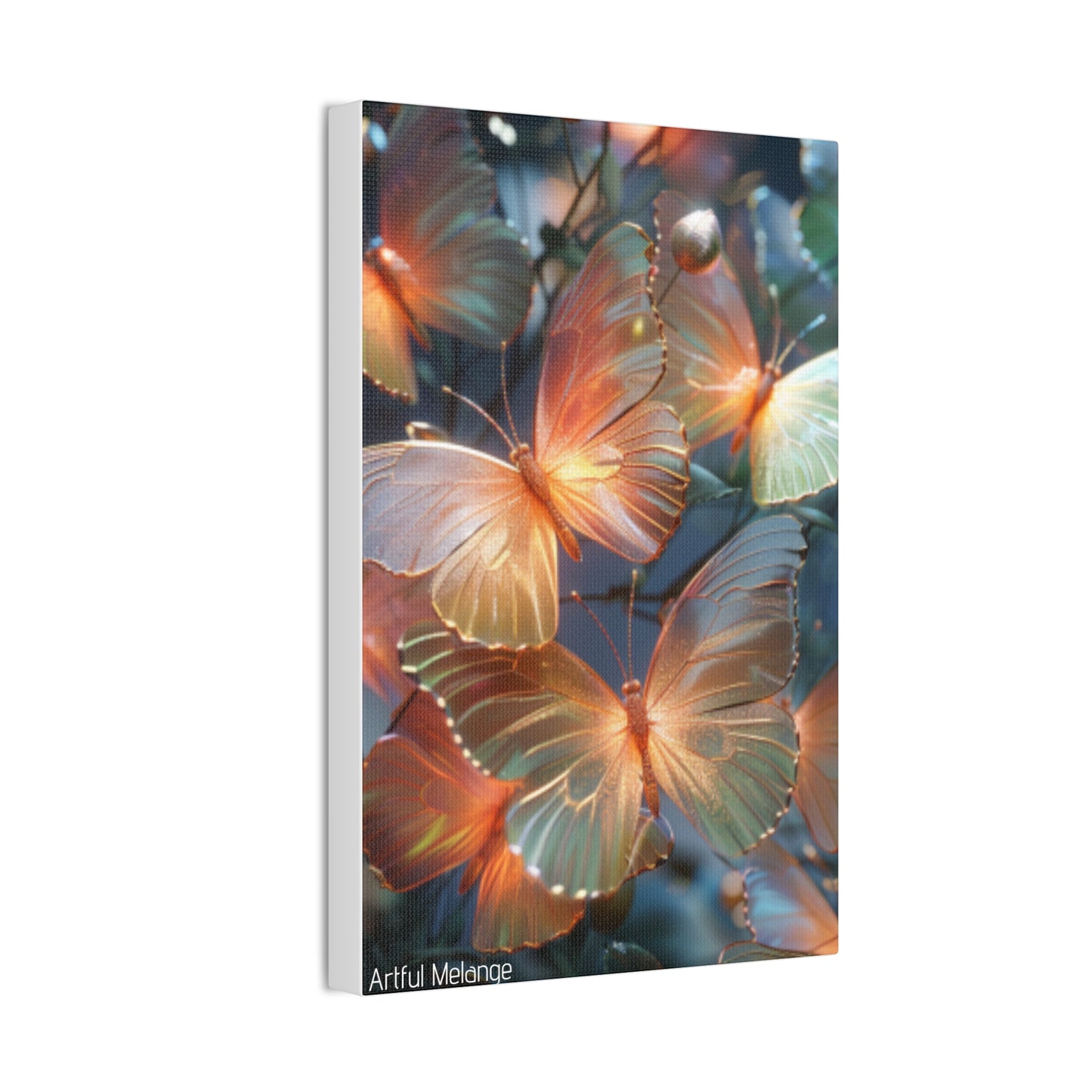 Fluttering Dreams: Butterfly Canvas Print Collection