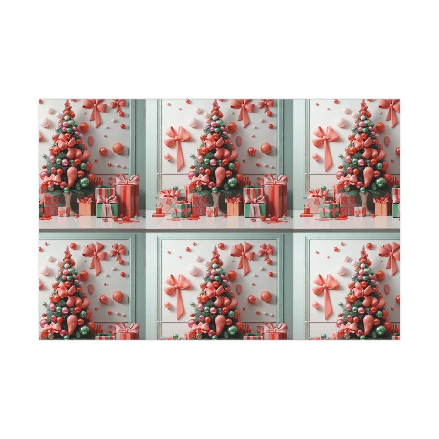 Elegant Pink Holiday Wrapping Paper Collection – Elevate Your Gifts with Sophisticated Style