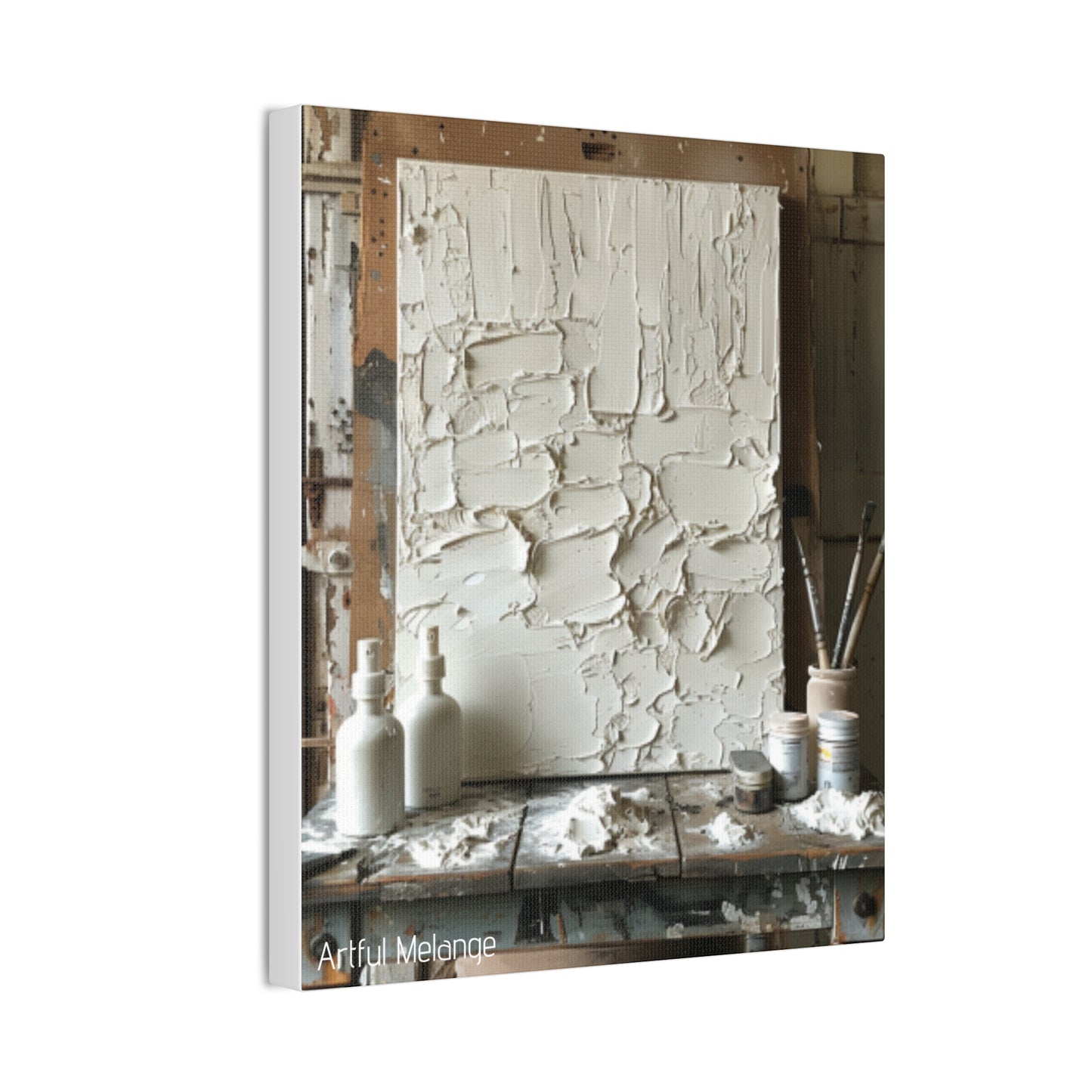 Primary Elegance: A Symphony of Sophistication Canvas Print