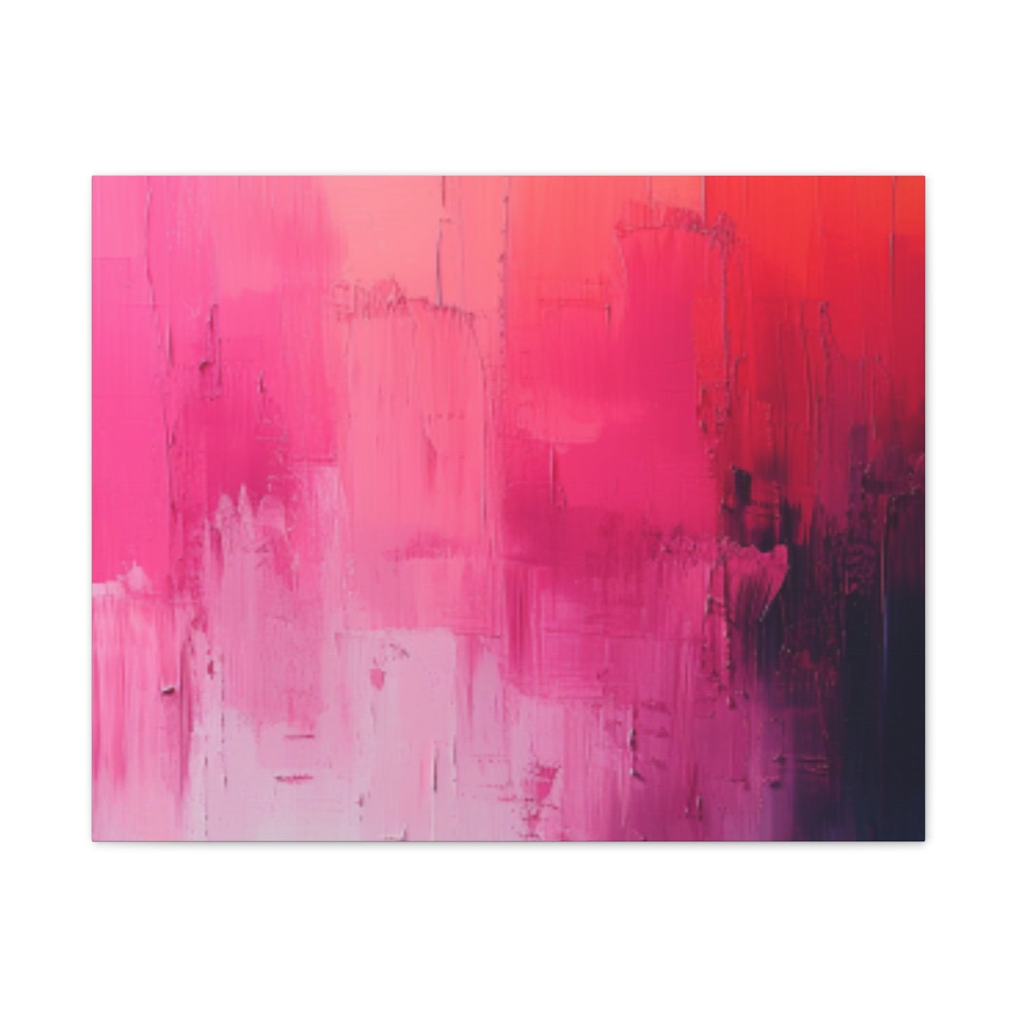 In The Pink: A Symphony of Sophistication Canvas Print