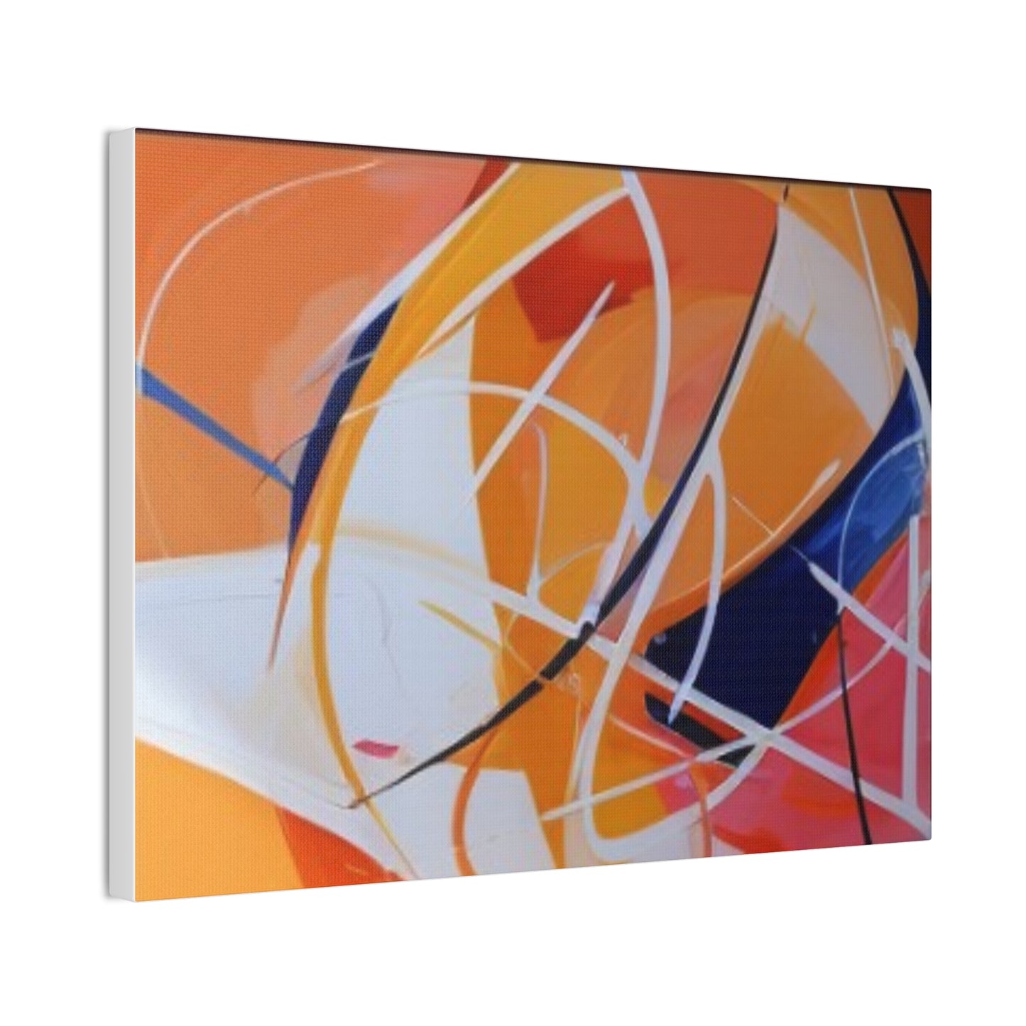 Primary Elegance: A Symphony of Sophistication Canvas Print