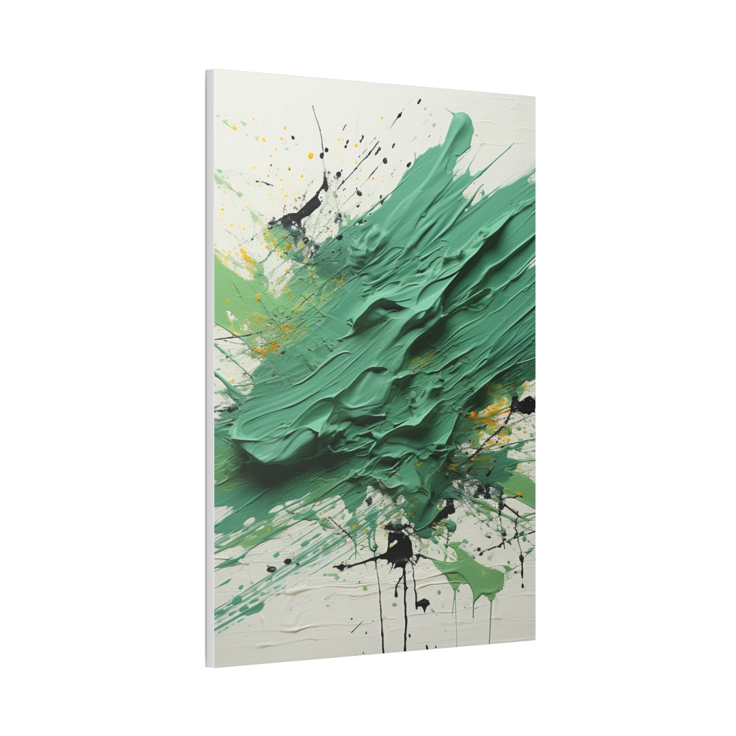 Acrylic Abstract Canvas Print - Richly Textured Artistry