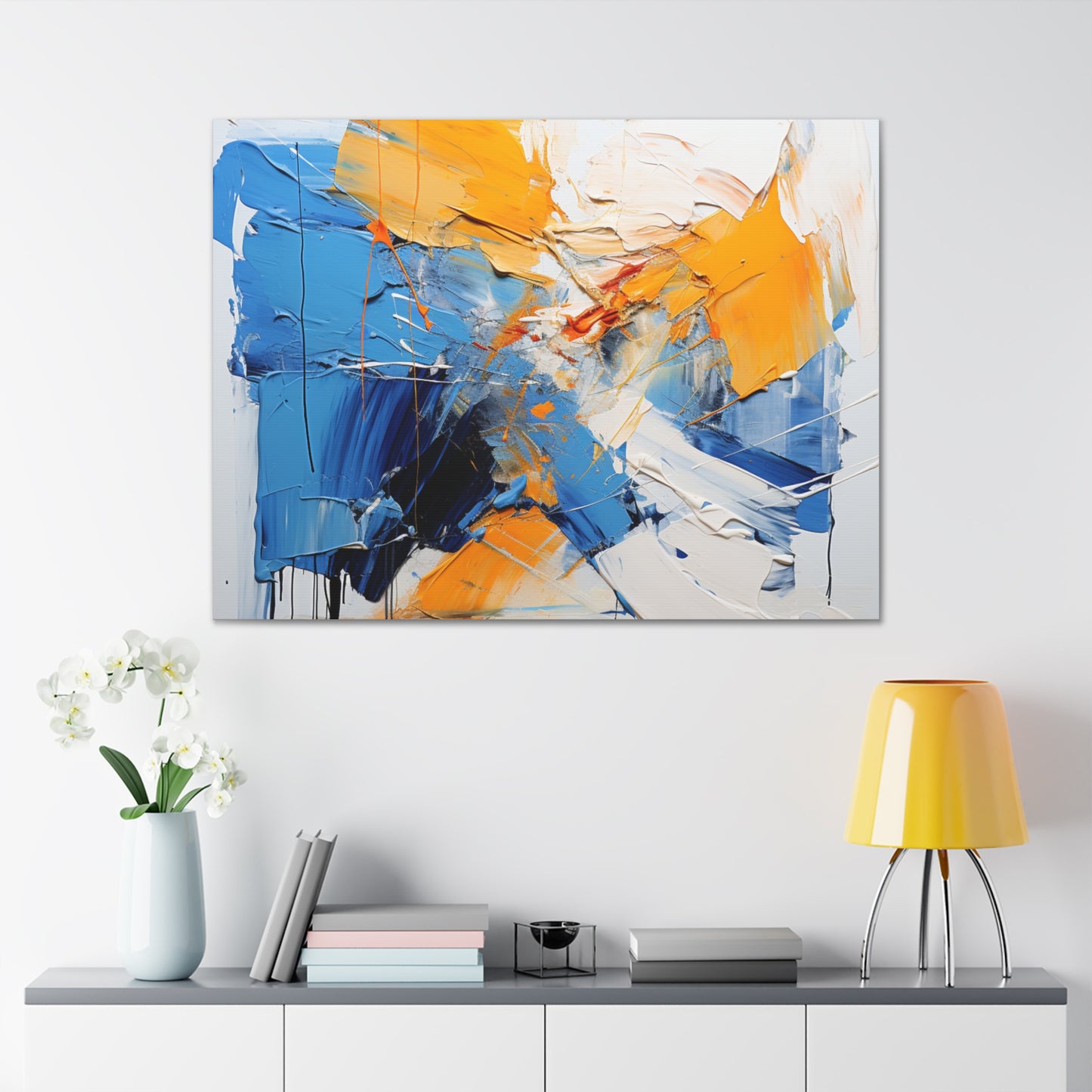 Copy of  Timeless Elegance: Refined Vibrant Hues Canvas Print for Sophisticated Living Spaces