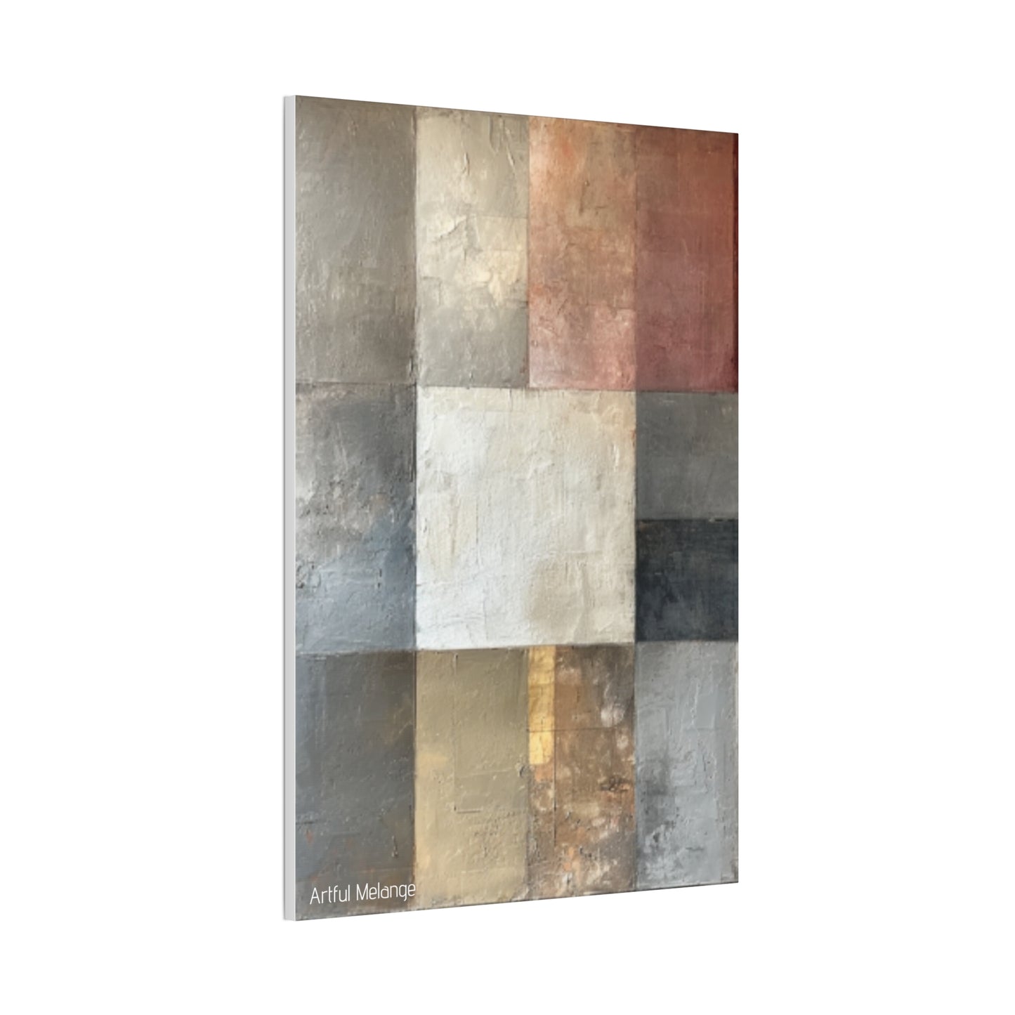 Primary Elegance: A Symphony of Sophistication Canvas Print