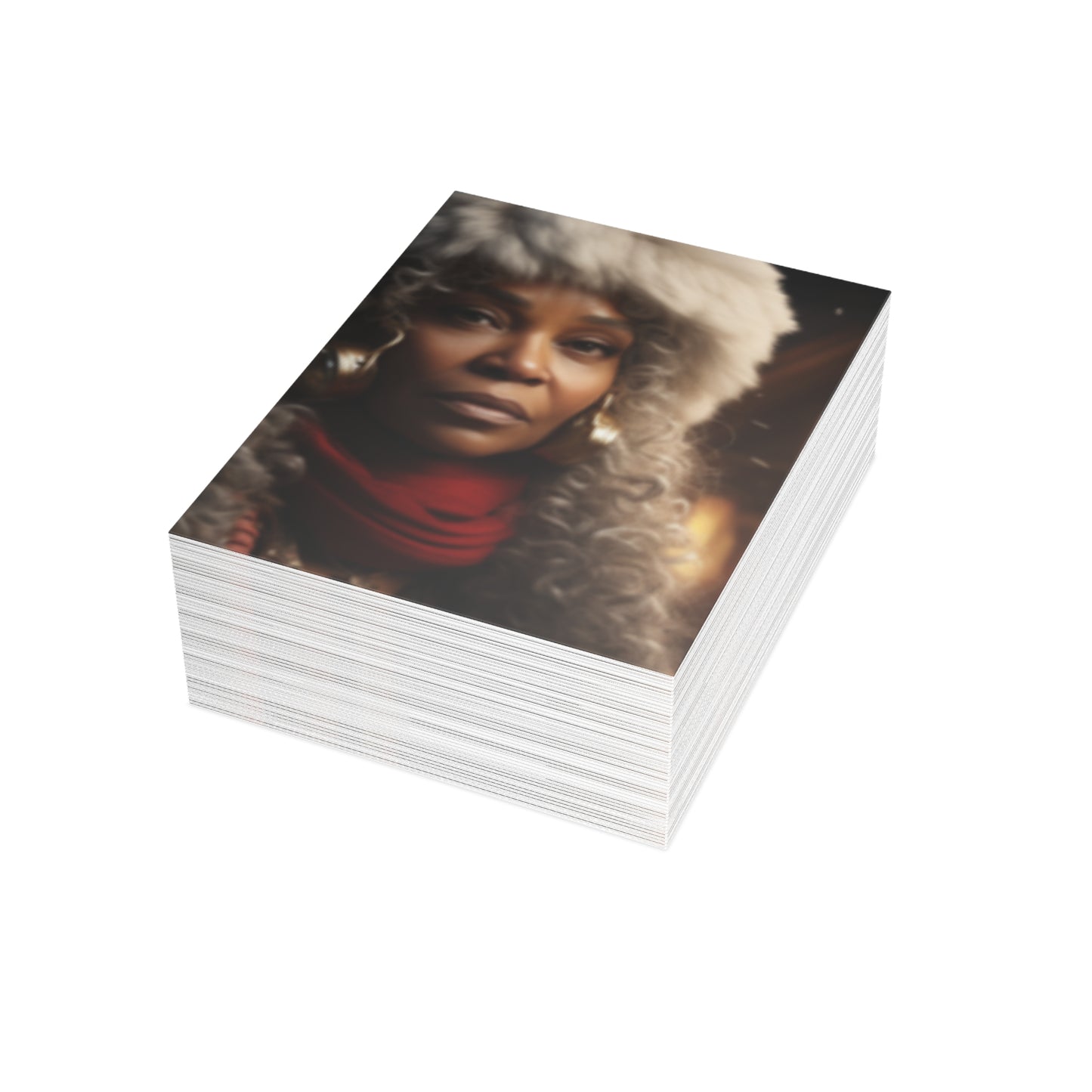 Queen Claus   Greeting Cards (1, 10, 30, and 50pcs)