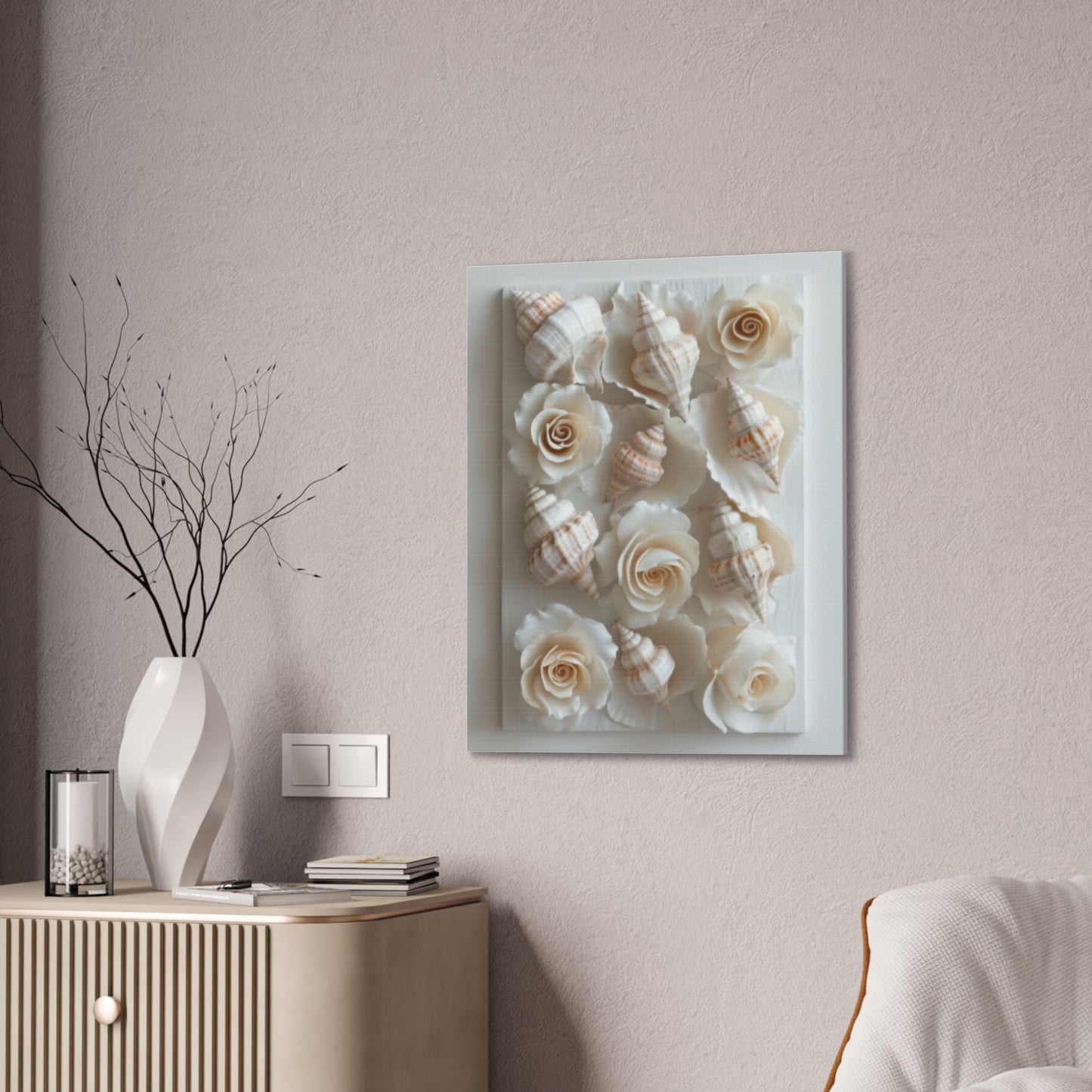 Seashell Serenity Canvas Print