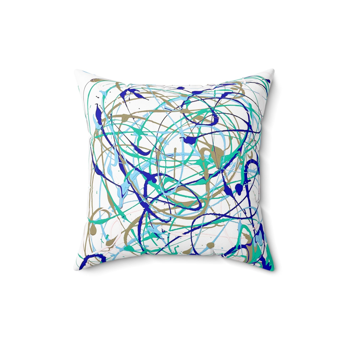 Artistic Abstractions: Abstract Acrylic Art Pillows Collection