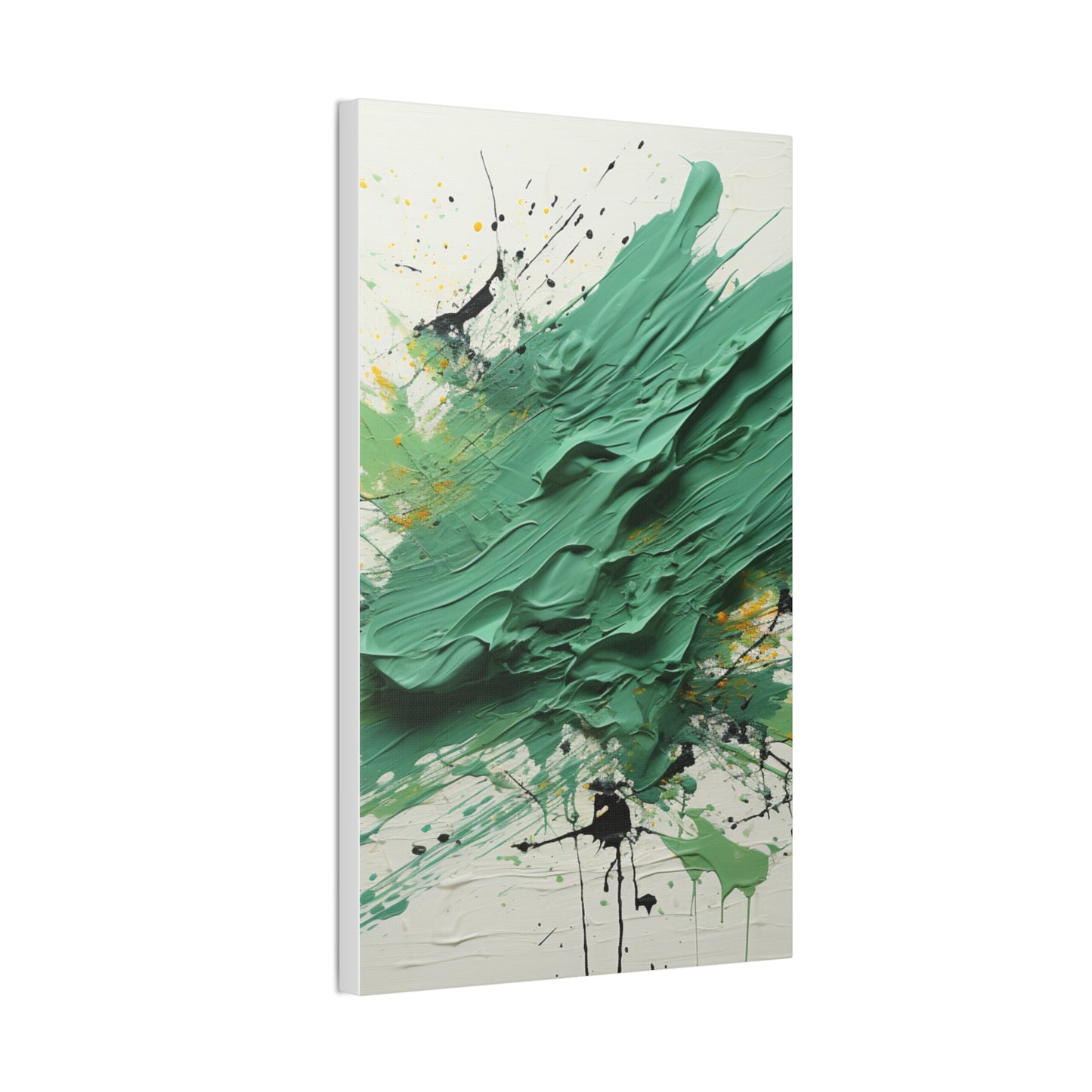 Acrylic Abstract Canvas Print - Richly Textured Artistry