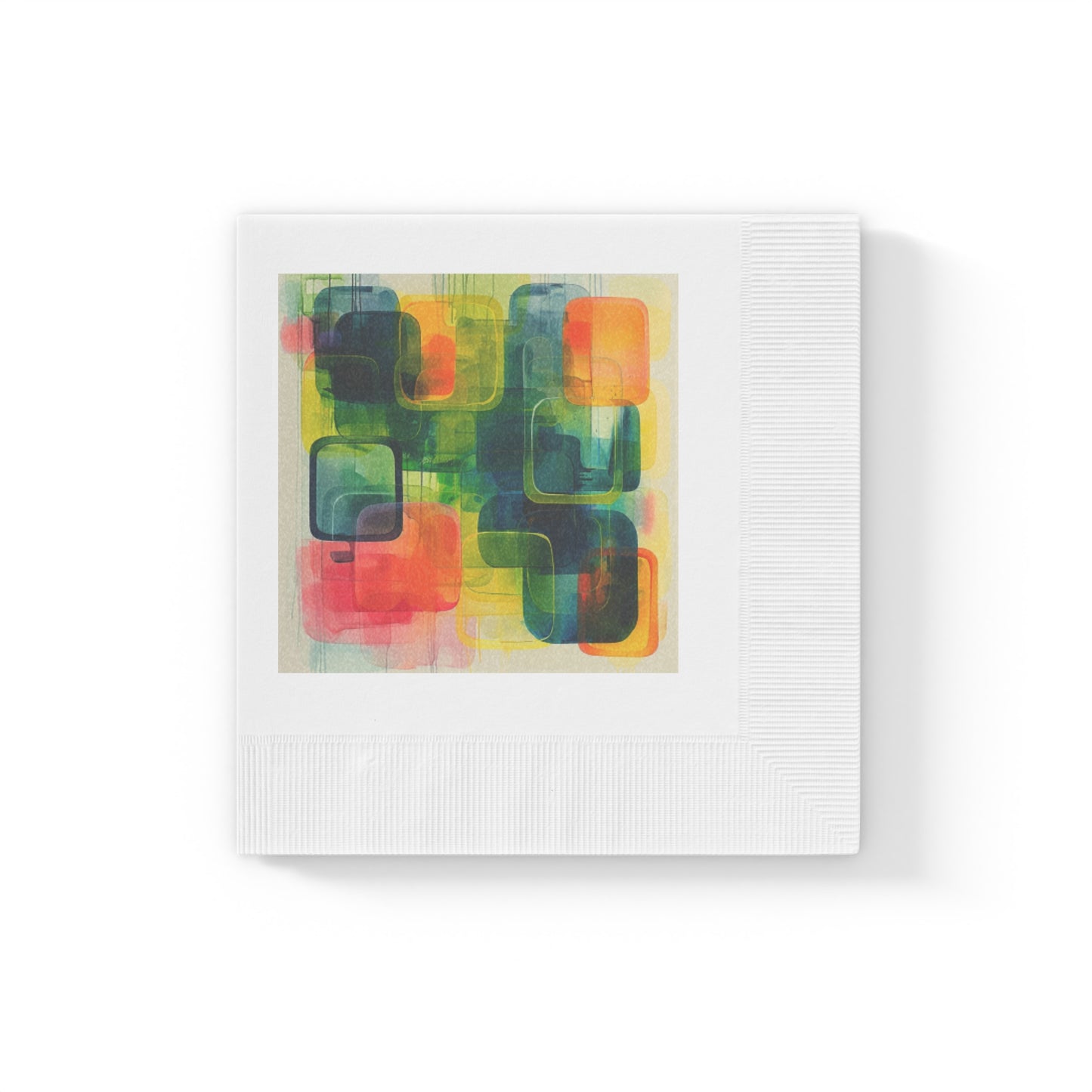 ChromaBlend™ Artistry Abstract Art Napkins”