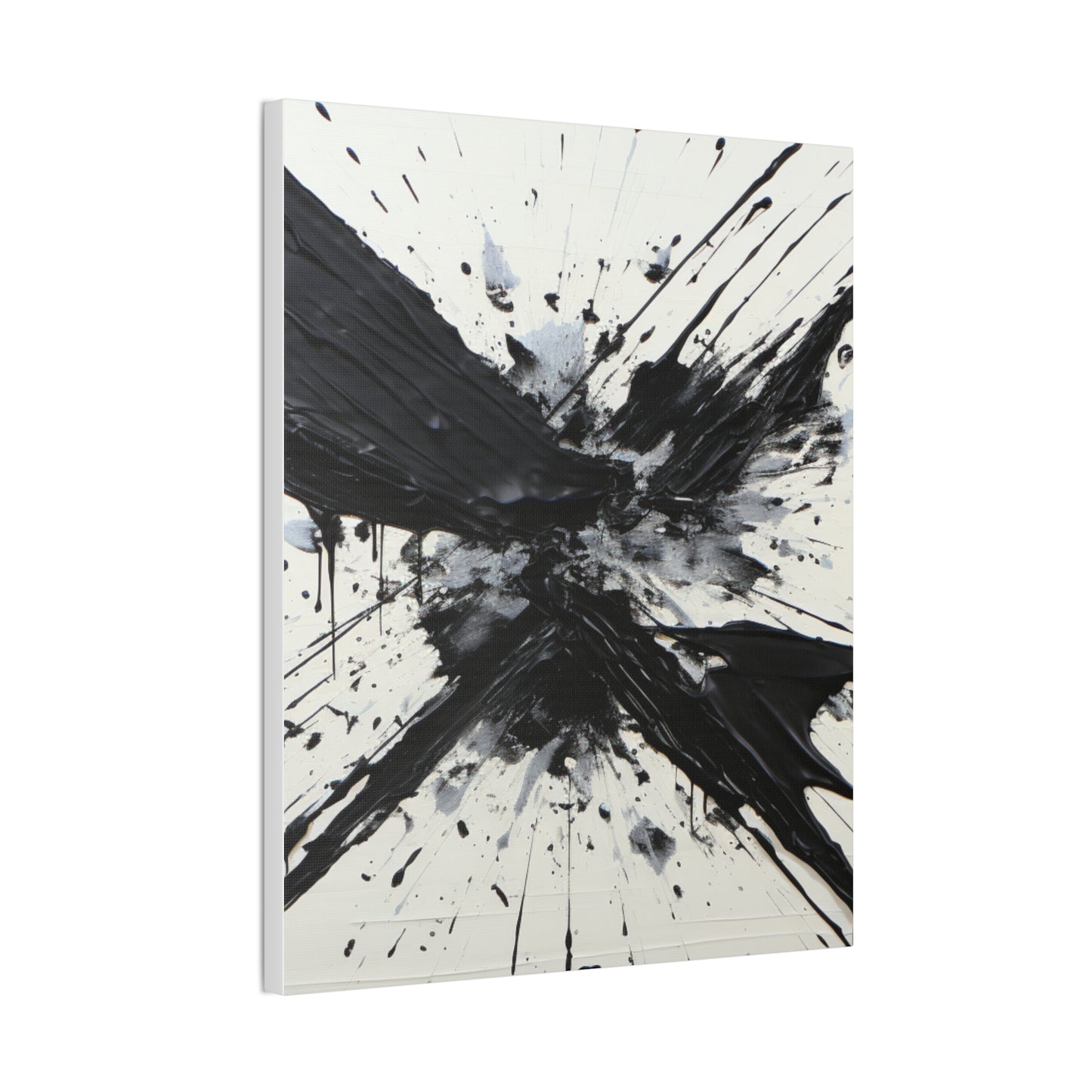 Acrylic Abstract Canvas Print - Richly Textured Artistry