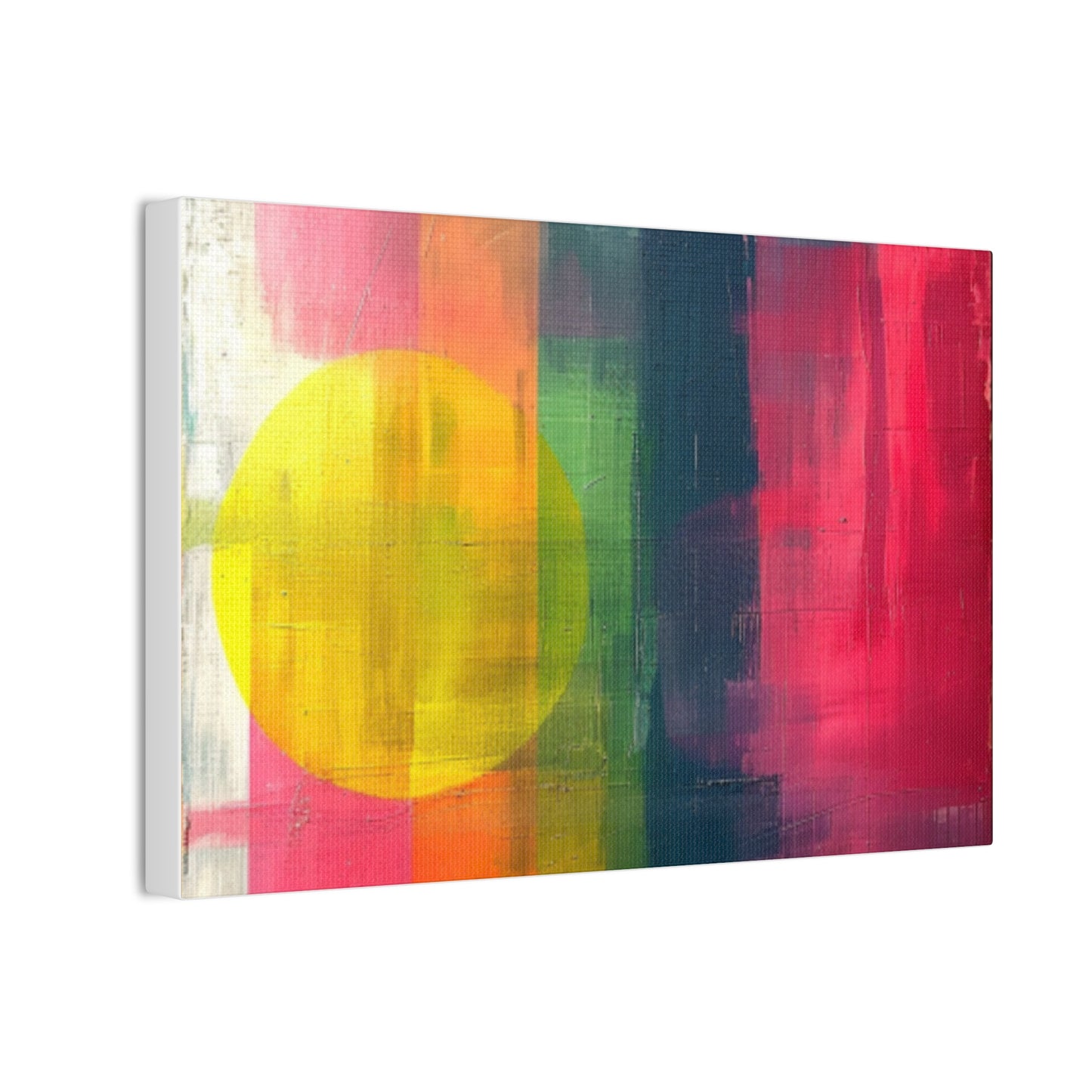 Primary Elegance: A Symphony of Sophistication Canvas Print