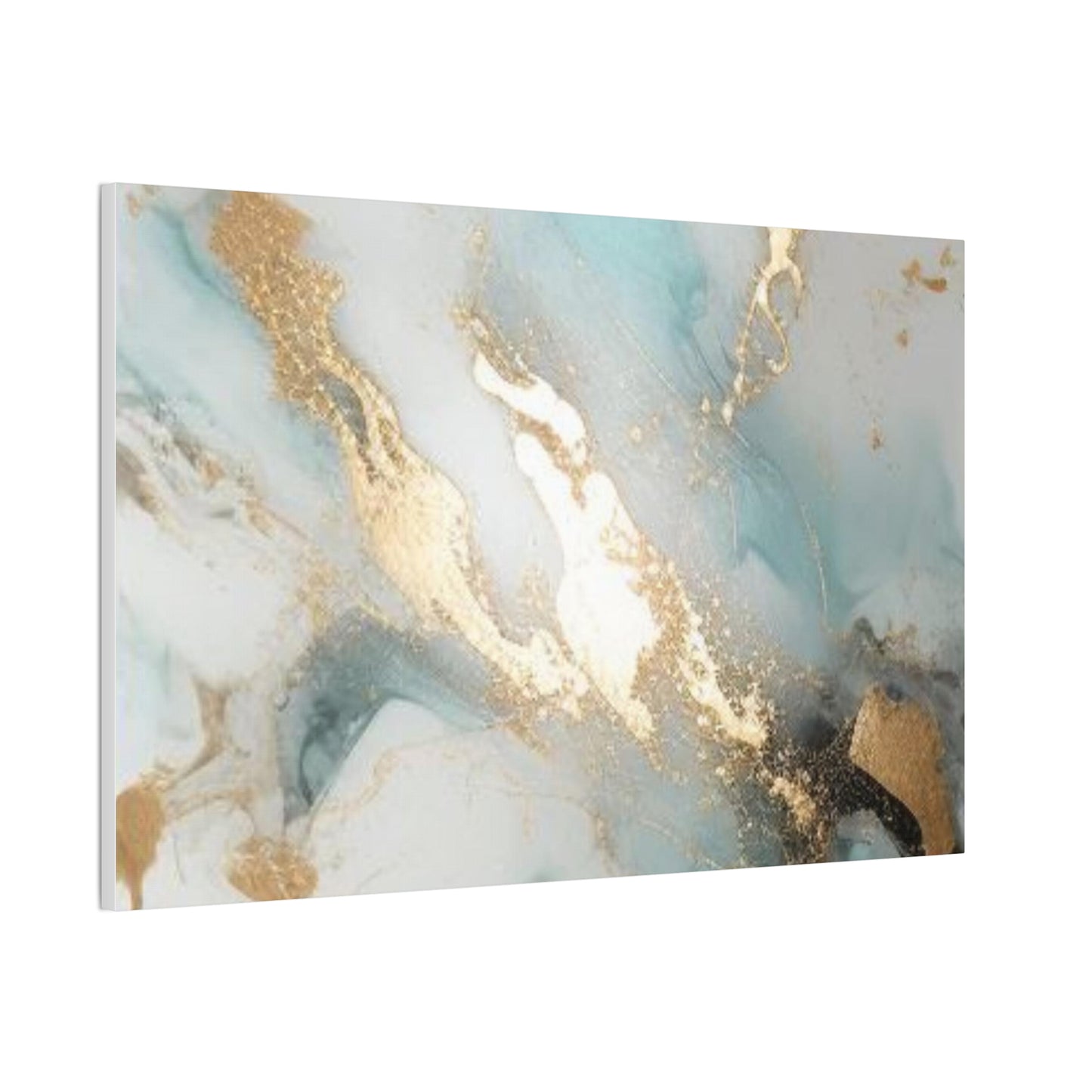 Gold Elegance: A Symphony of Sophistication Canvas Print