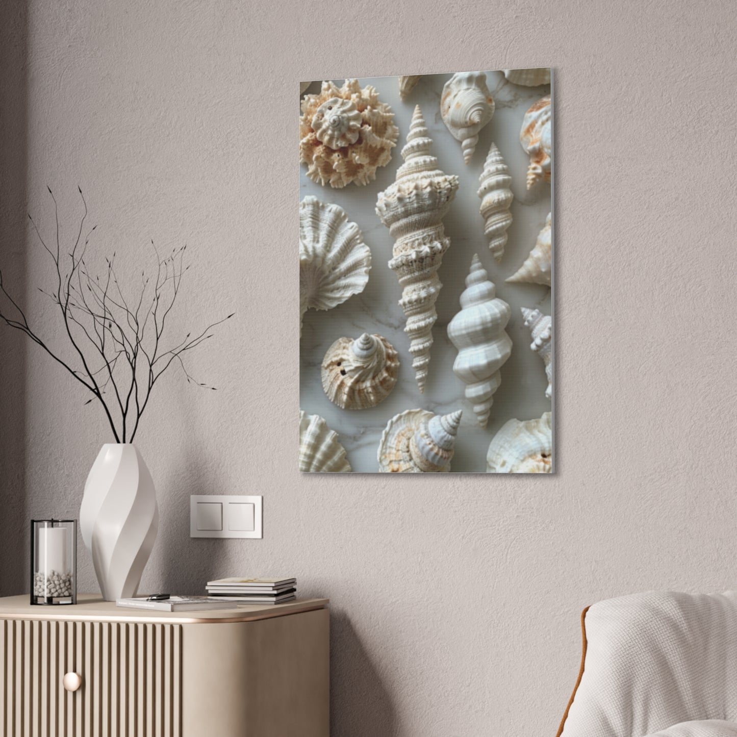 Seashell Serenity Canvas Print