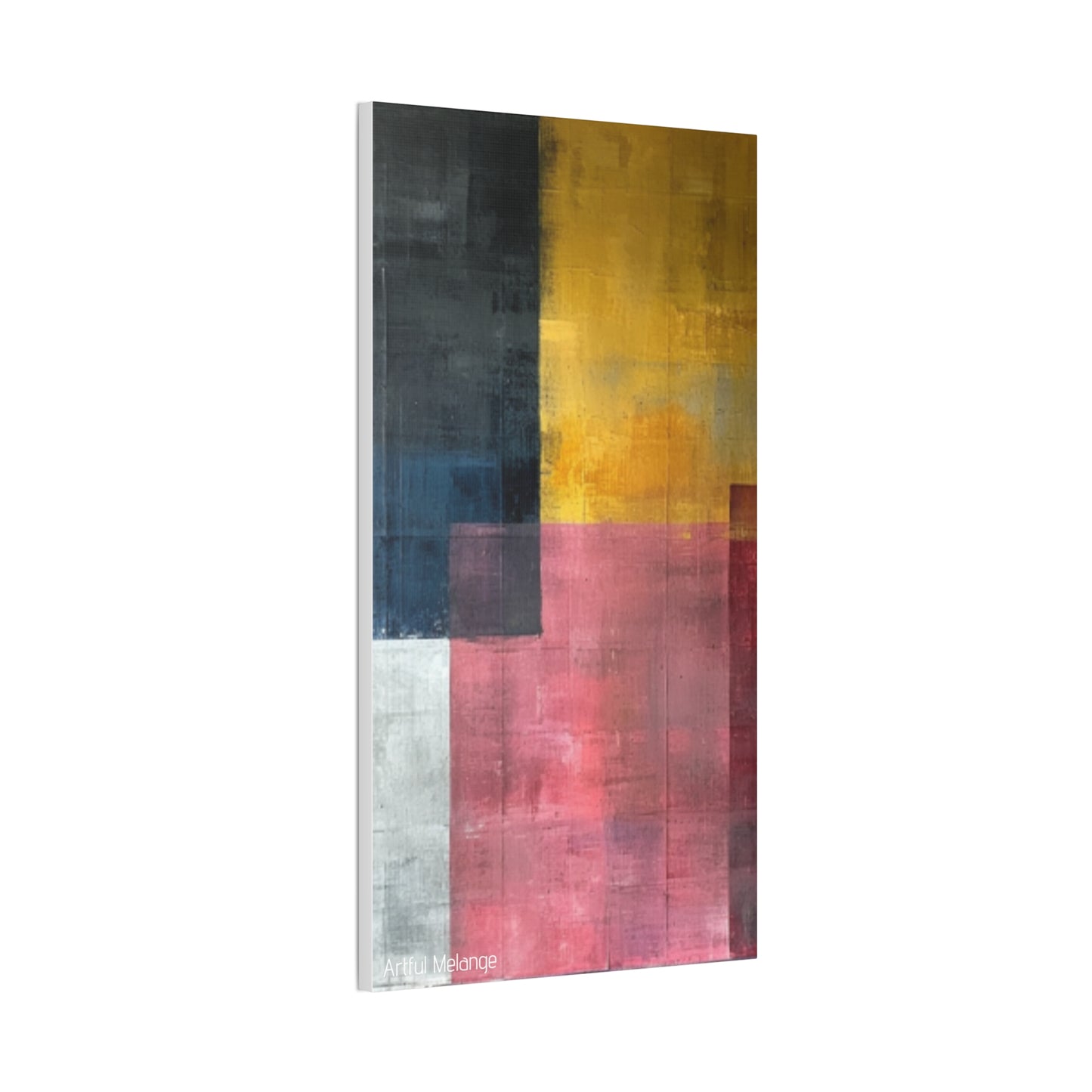 Primary Elegance: A Symphony of Sophistication Canvas Print