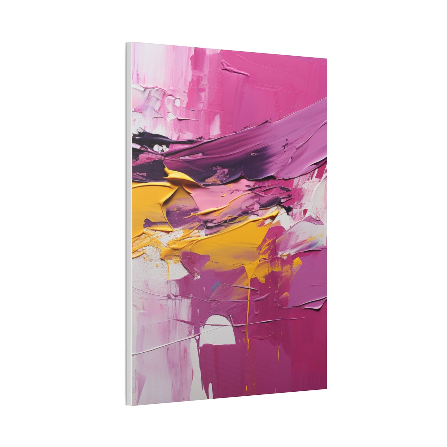 Primary Elegance: A Symphony of Sophistication Canvas Print