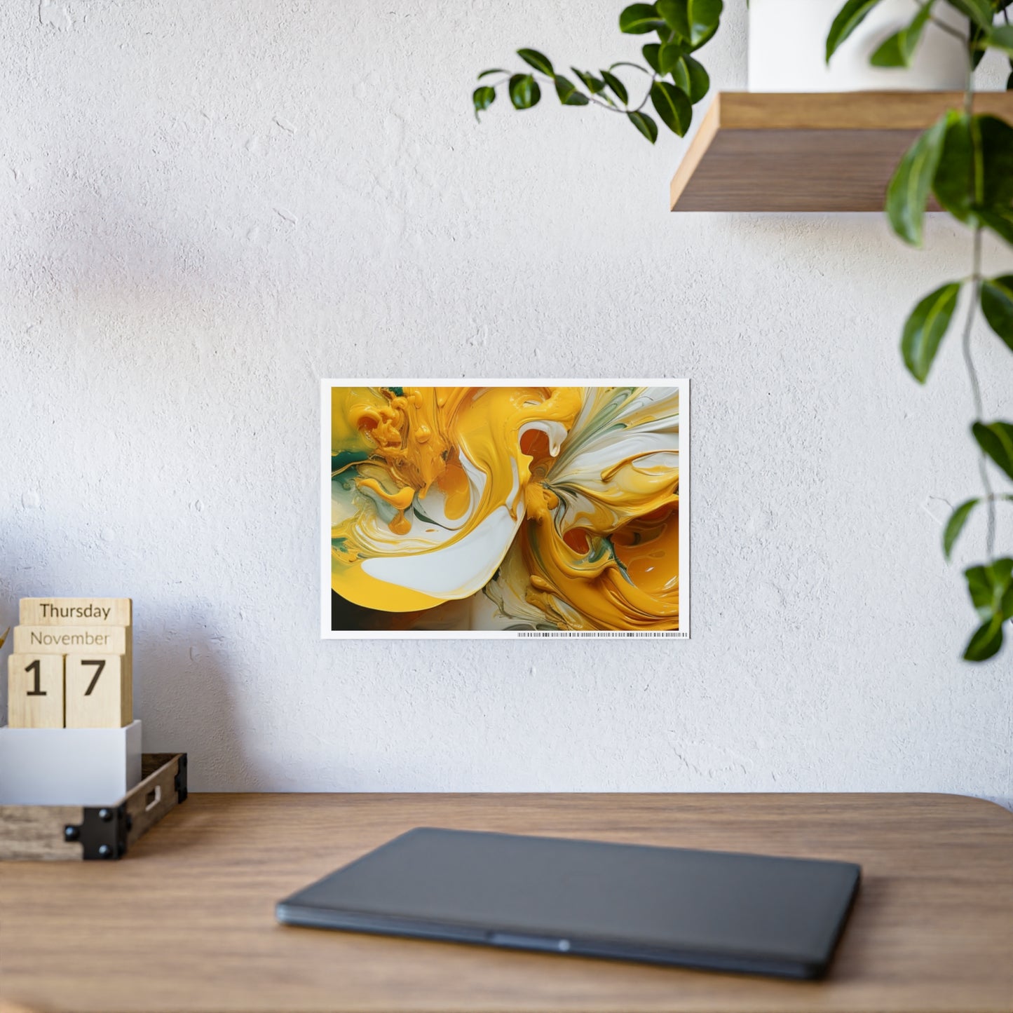 Hyper Realistic 3D Acrylic Abstract Canvas Print - Burst of Color