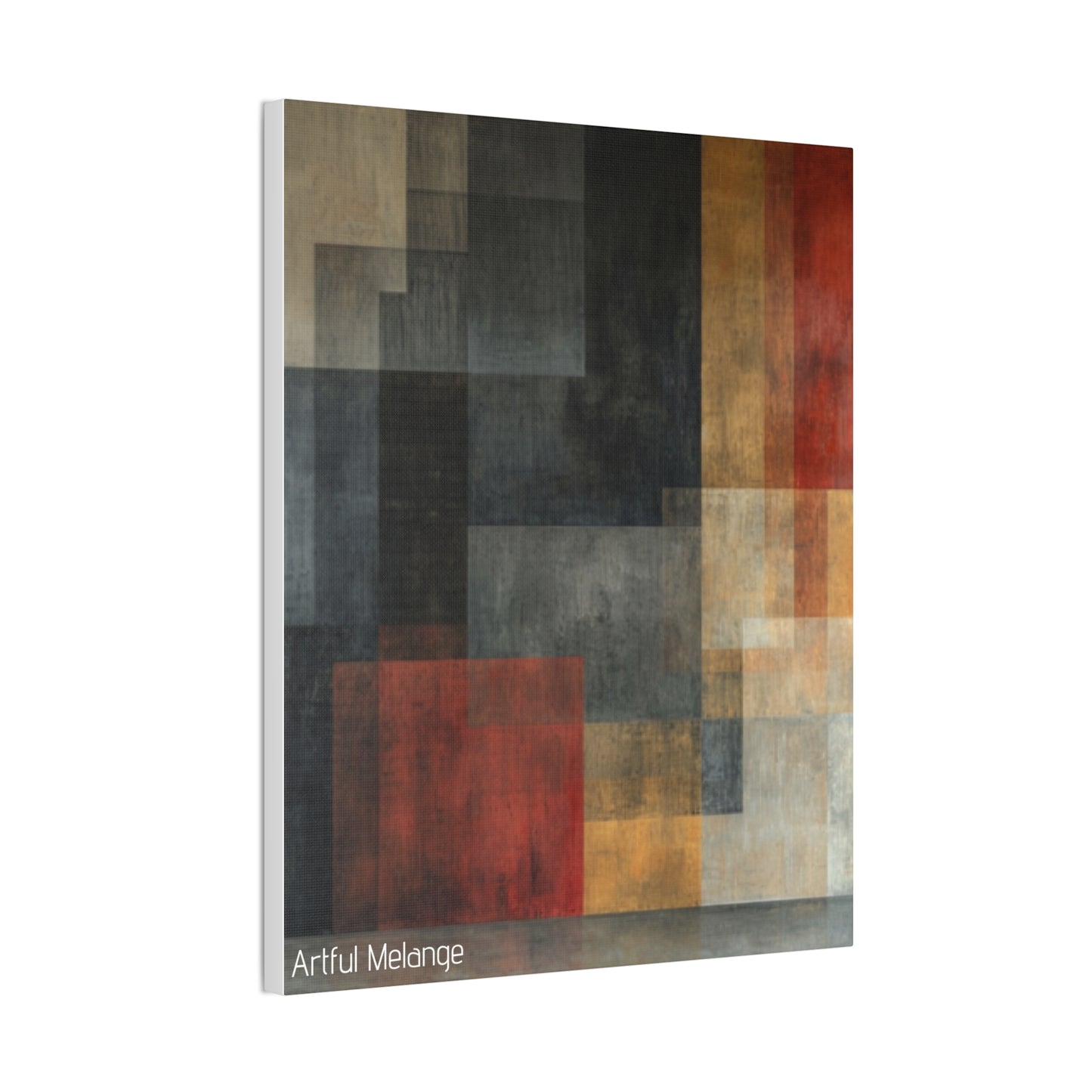 Primary Elegance: A Symphony of Sophistication Canvas Print