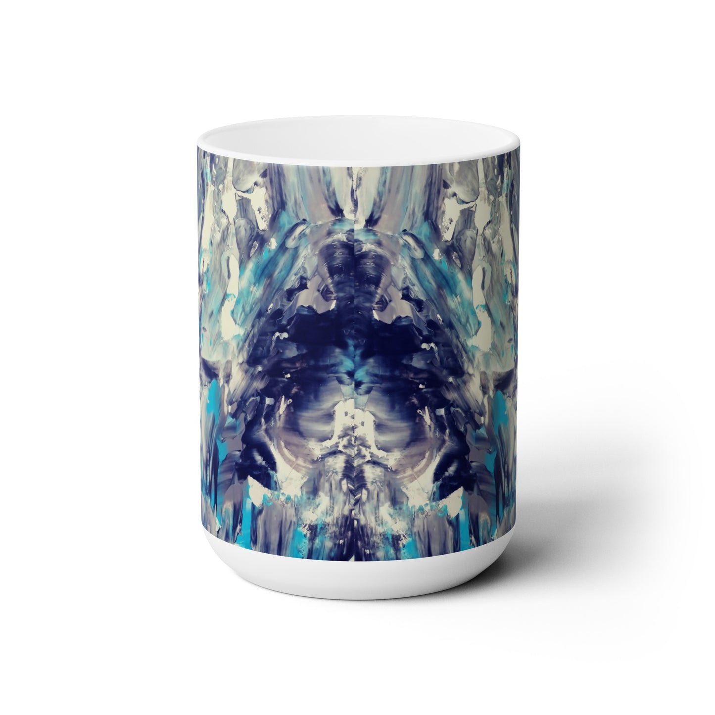 Artsy Abstract Ceramic Mug 15oz