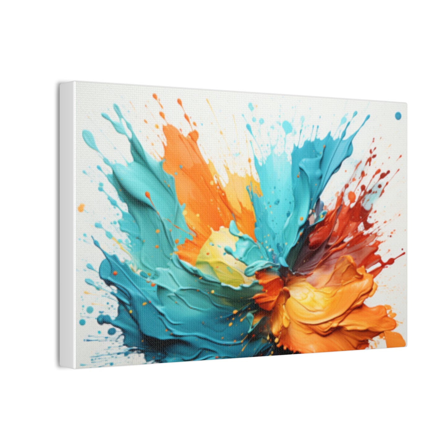 Primary Elegance: A Symphony of Sophistication Canvas Print