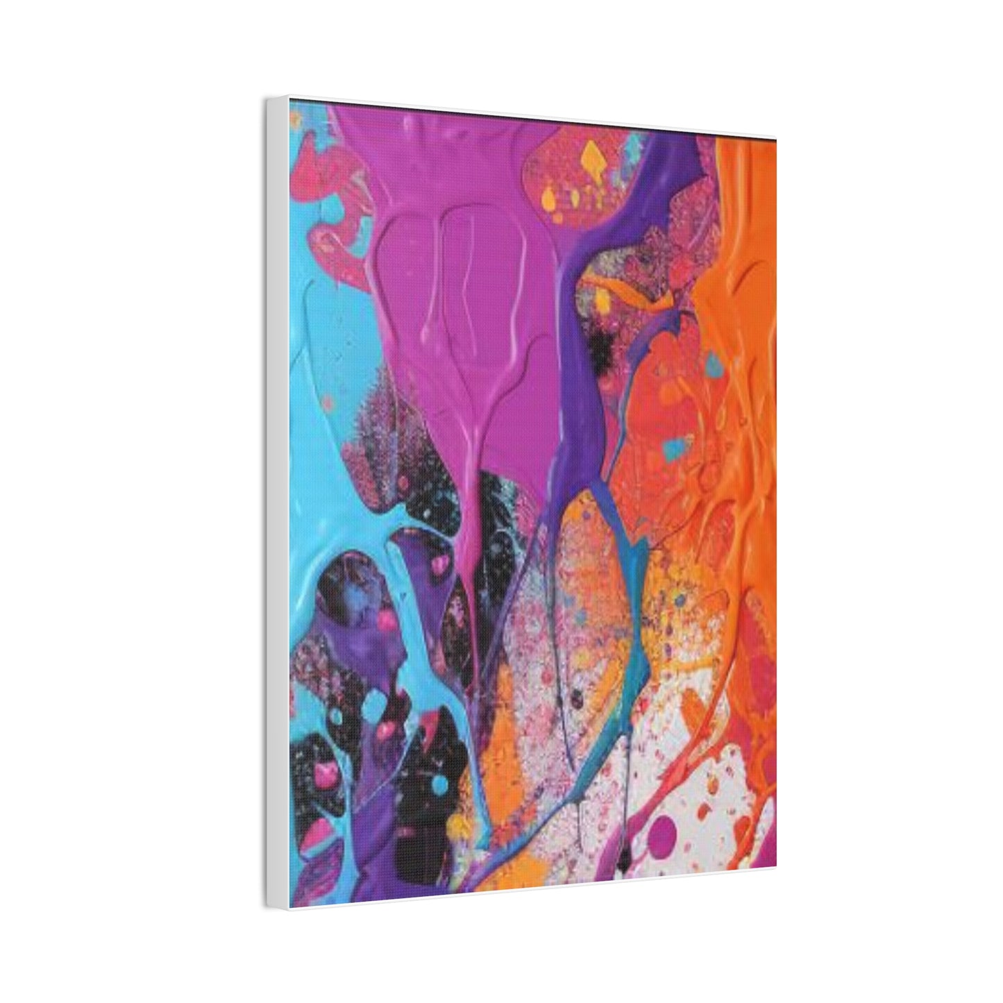 Primary Elegance: A Symphony of Sophistication Canvas Print