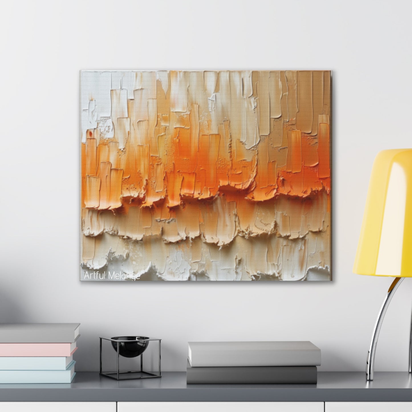 Primary Elegance: A Symphony of Sophistication Canvas Print