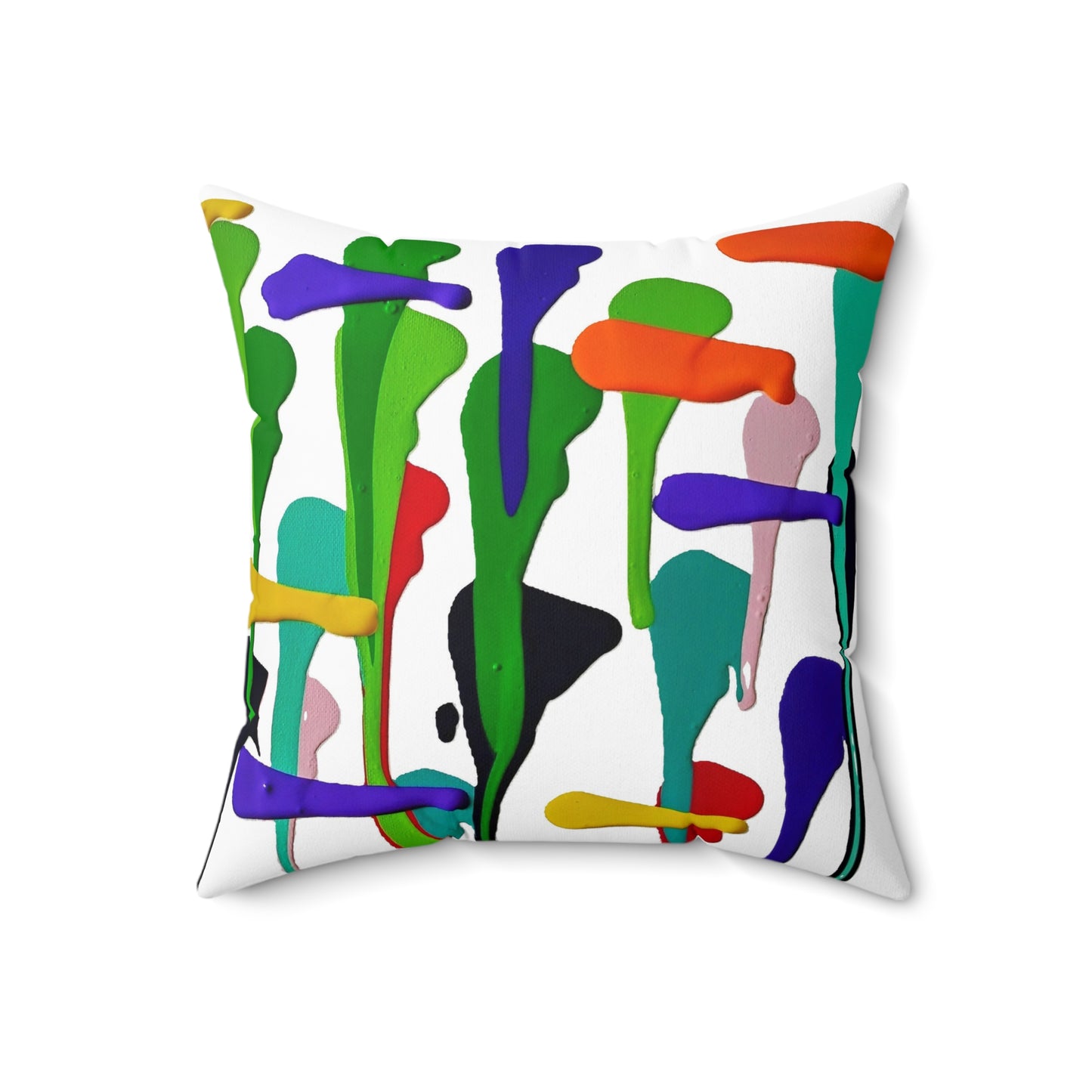 Artistic Abstractions: Abstract Acrylic Art Pillows Collection