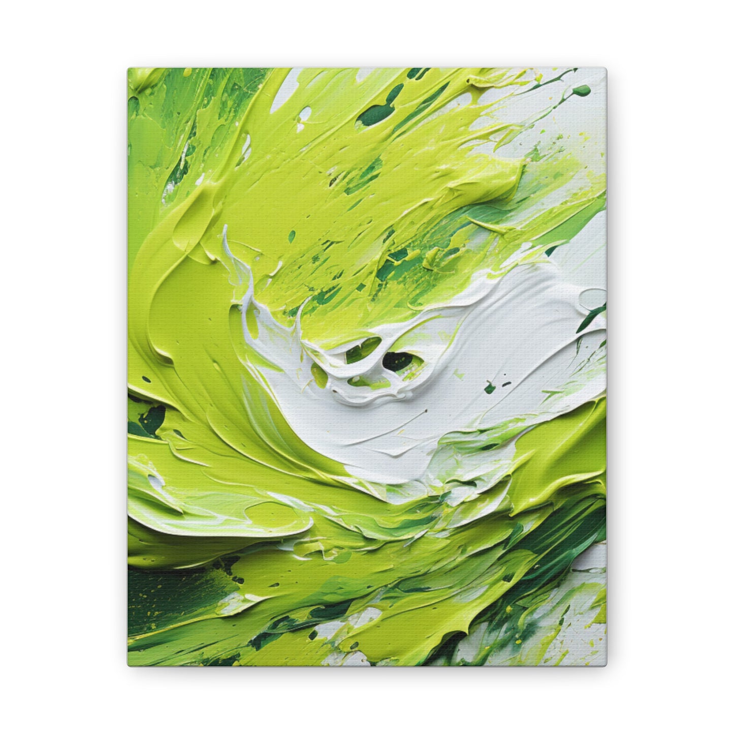 Acrylic Abstract Canvas Print - Richly Textured Artistry