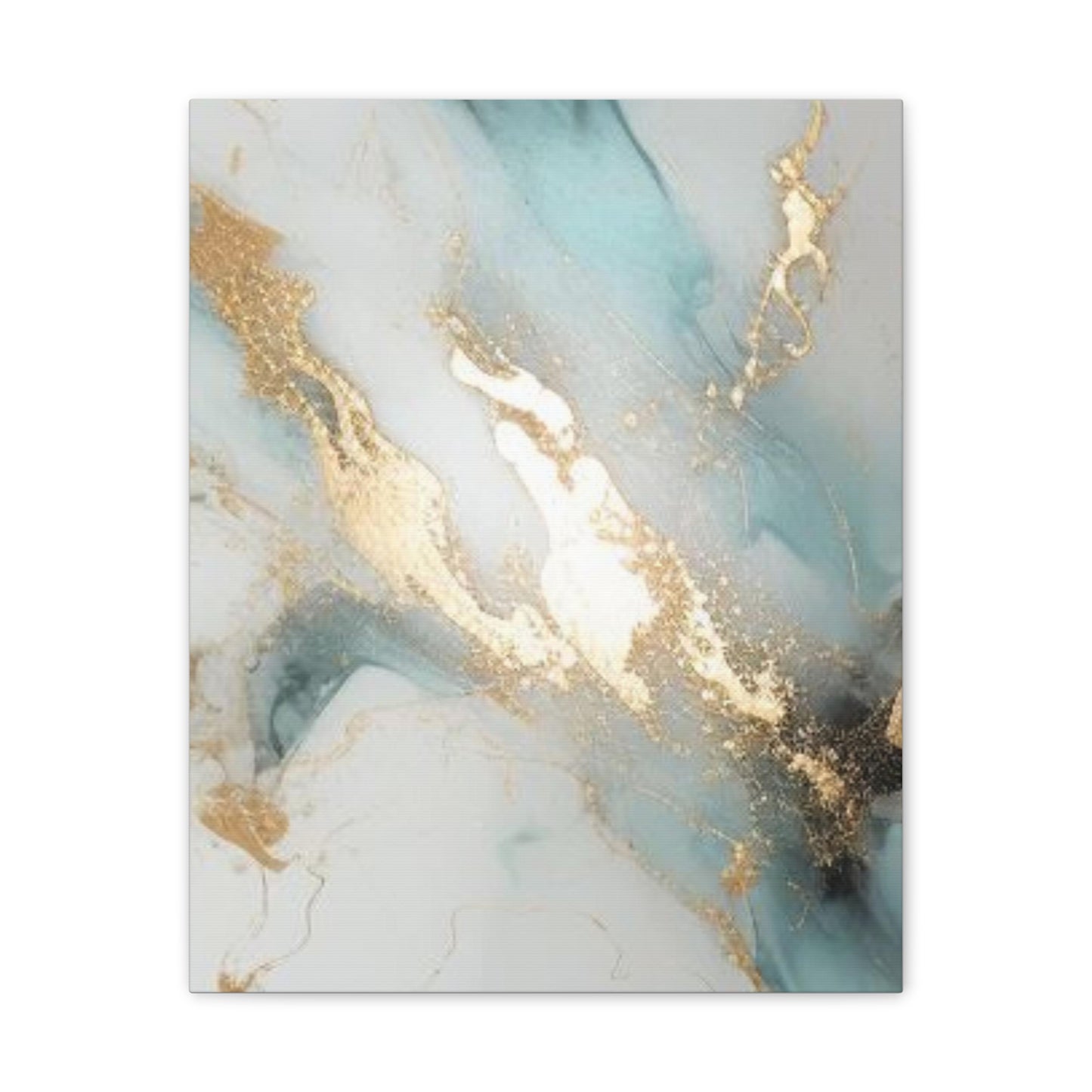 Gold Elegance: A Symphony of Sophistication Canvas Print