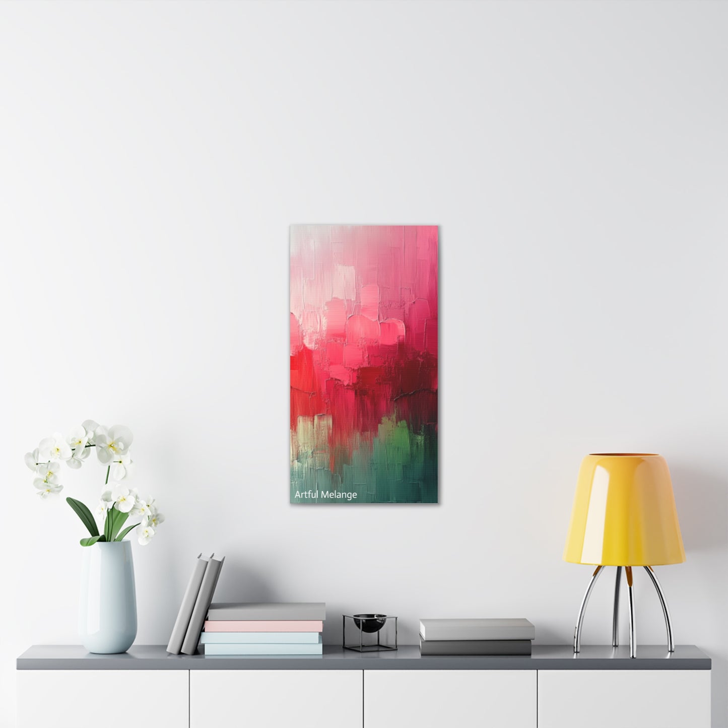 Acrylic Abstract Canvas Print - Richly Textured Artistry