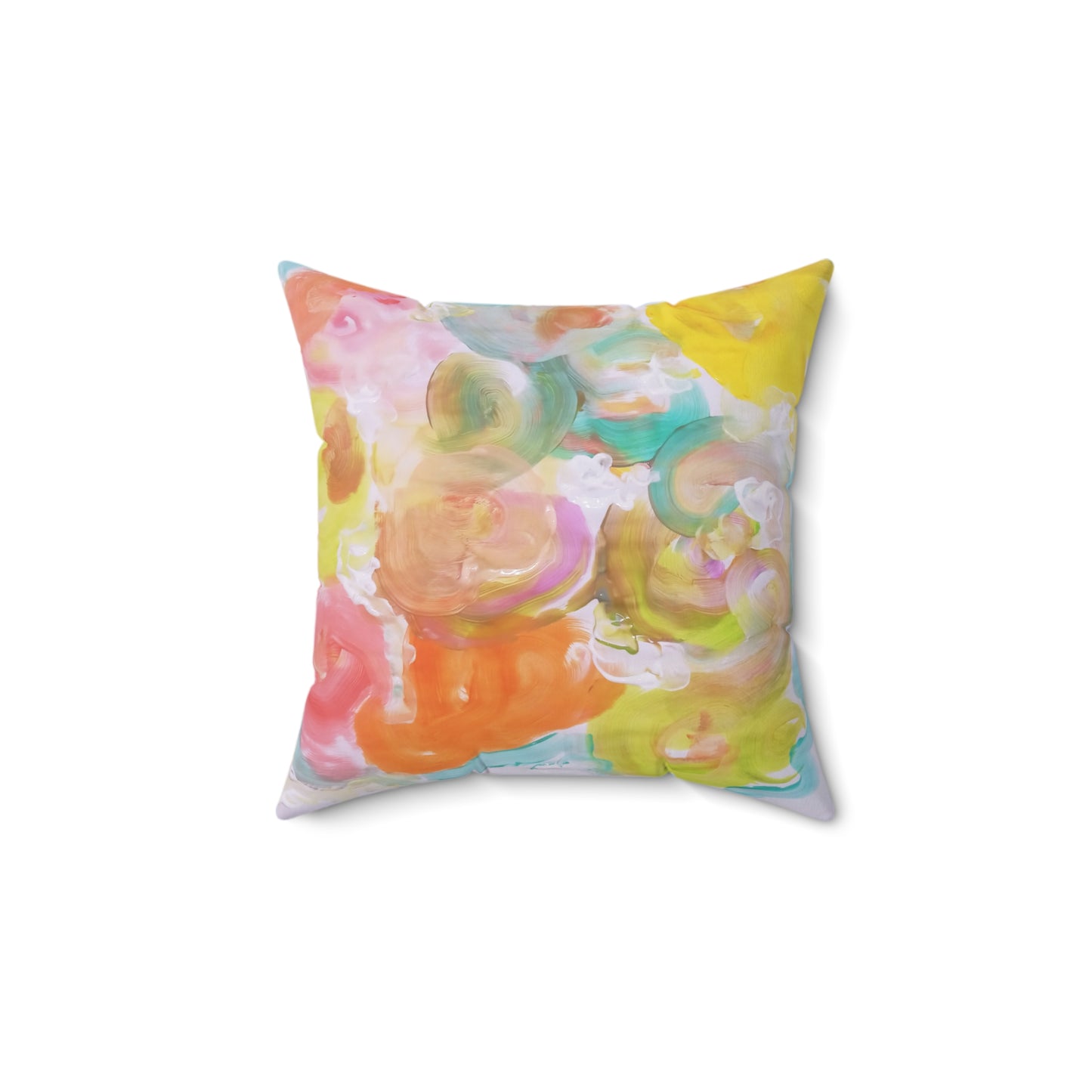 Artistic Abstractions: Abstract Acrylic Art Pillows Collection