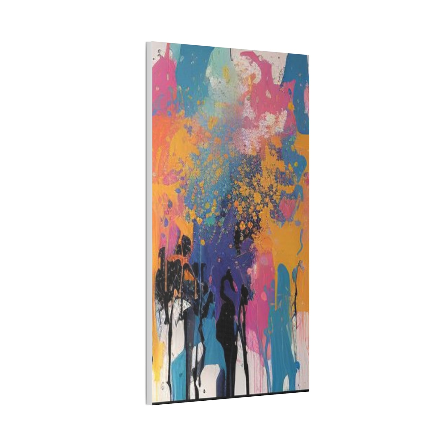 Primary Elegance: A Symphony of Sophistication Canvas Print