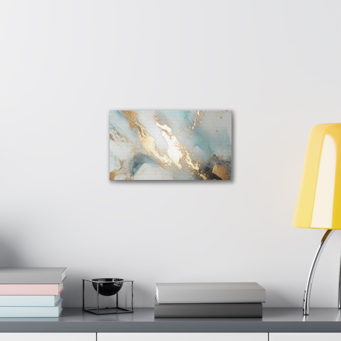 Gold Elegance: A Symphony of Sophistication Canvas Print