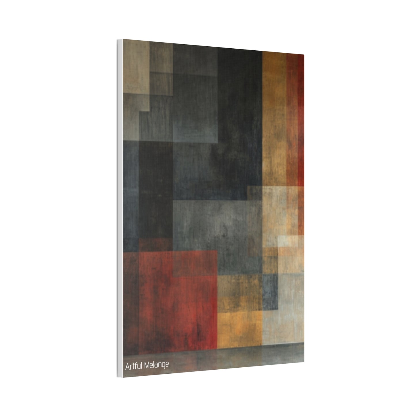 Primary Elegance: A Symphony of Sophistication Canvas Print