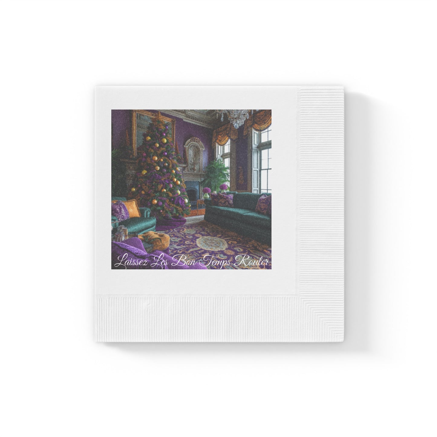 Big Easy Mardi Gras Napkins