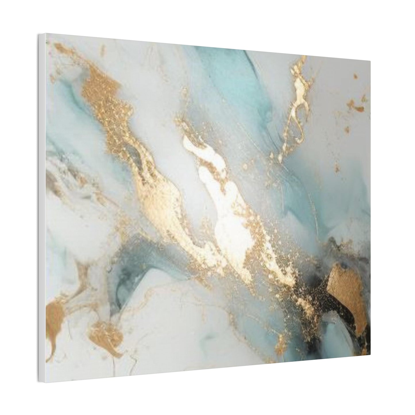 Gold Elegance: A Symphony of Sophistication Canvas Print