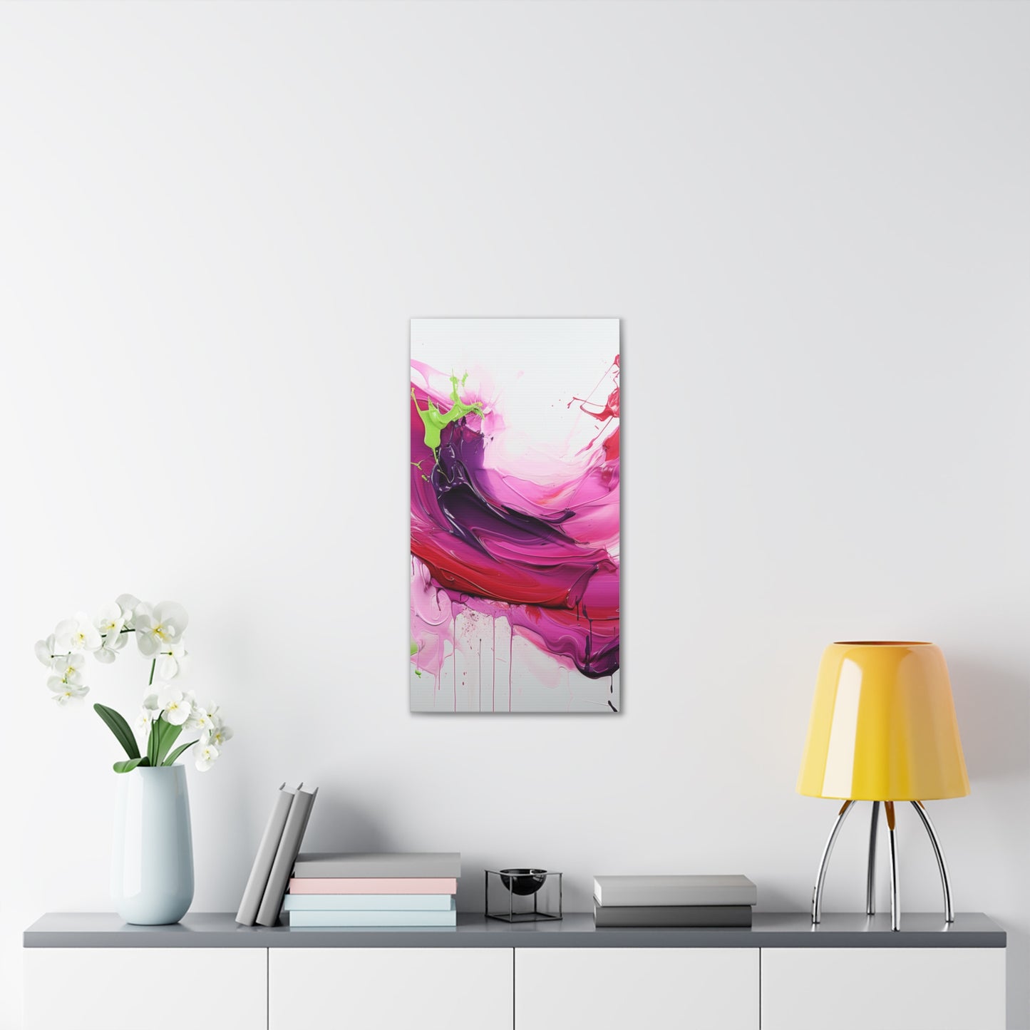 Acrylic Abstract Canvas Print - Richly Textured Artistry